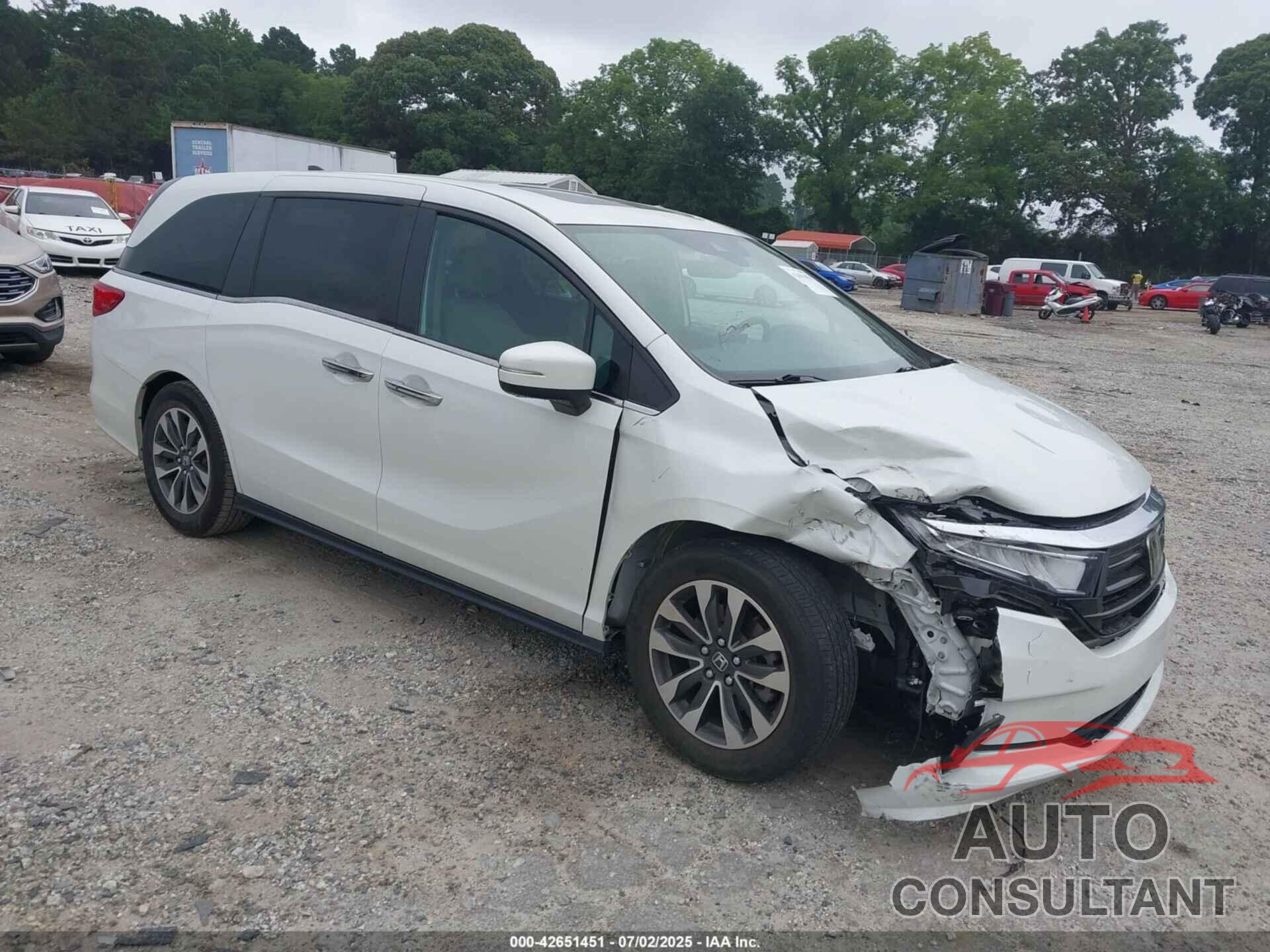 HONDA ODYSSEY 2022 - 5FNRL6H79NB036538
