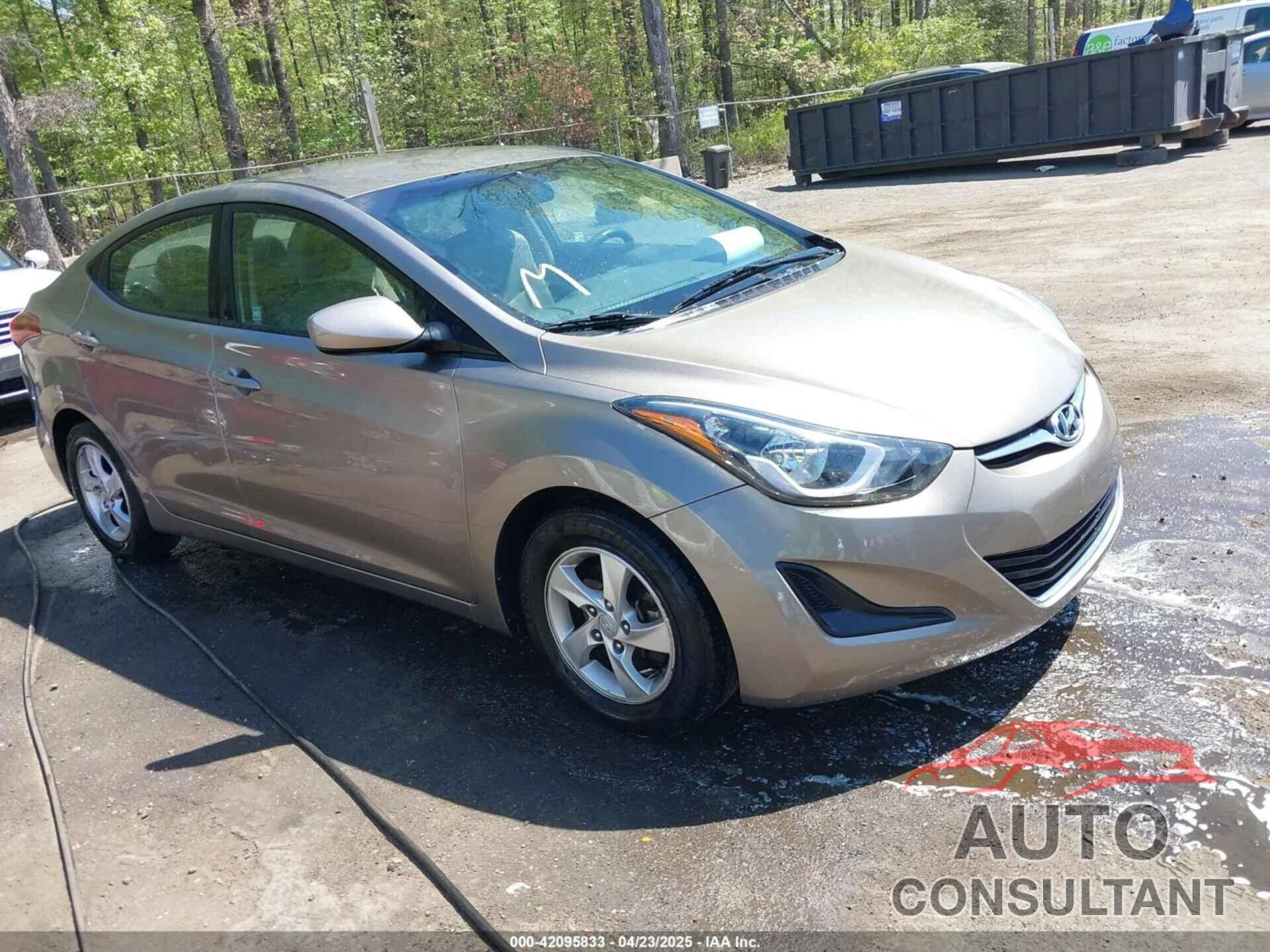 HYUNDAI ELANTRA 2015 - 5NPDH4AE9FH559988