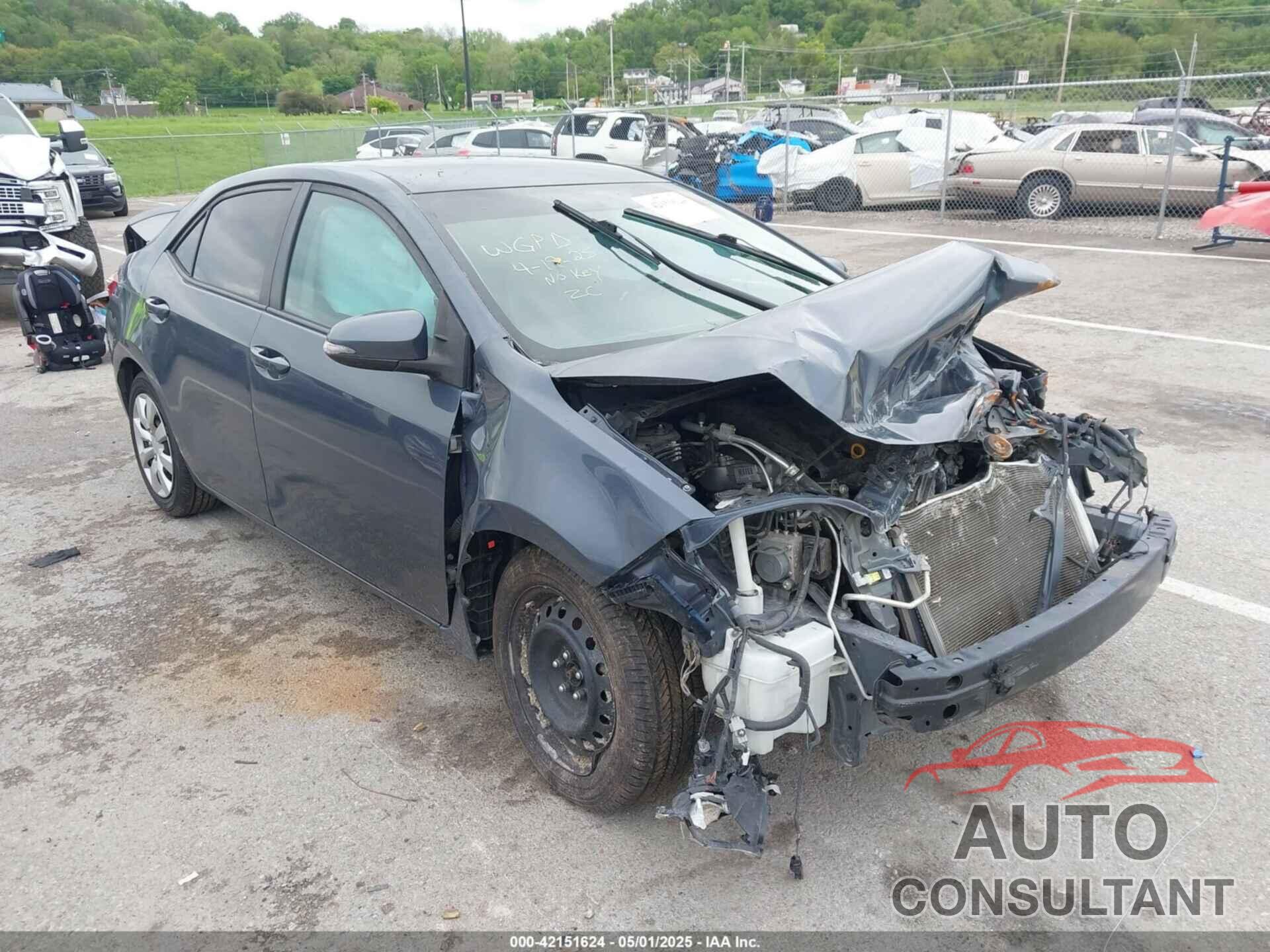 TOYOTA COROLLA 2015 - 2T1BURHE5FC361126