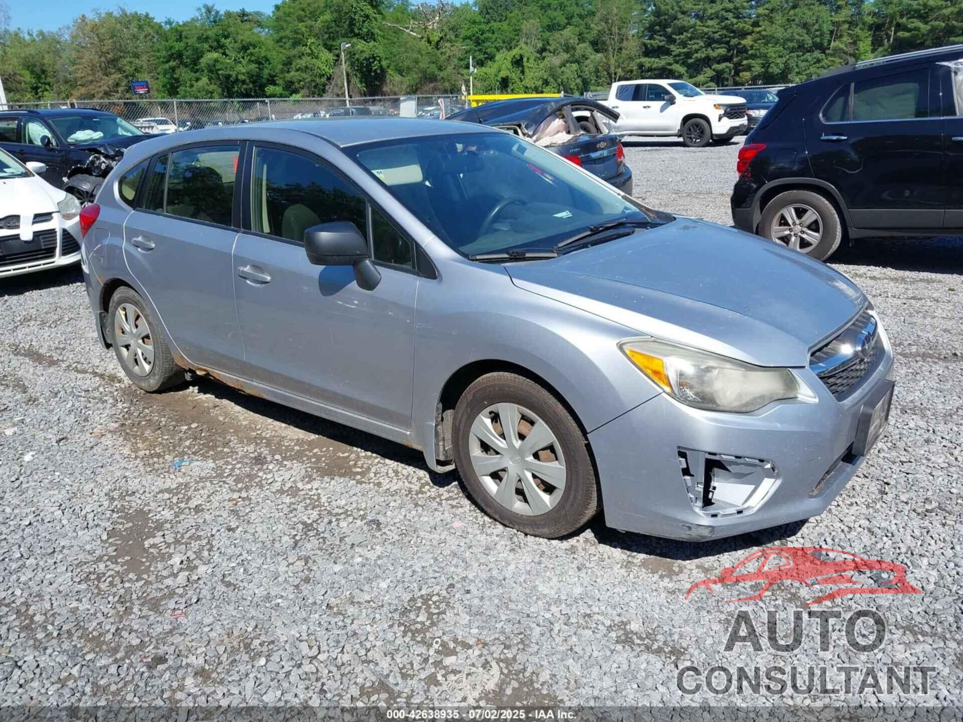 SUBARU IMPREZA 2014 - JF1GPAA64E8219464