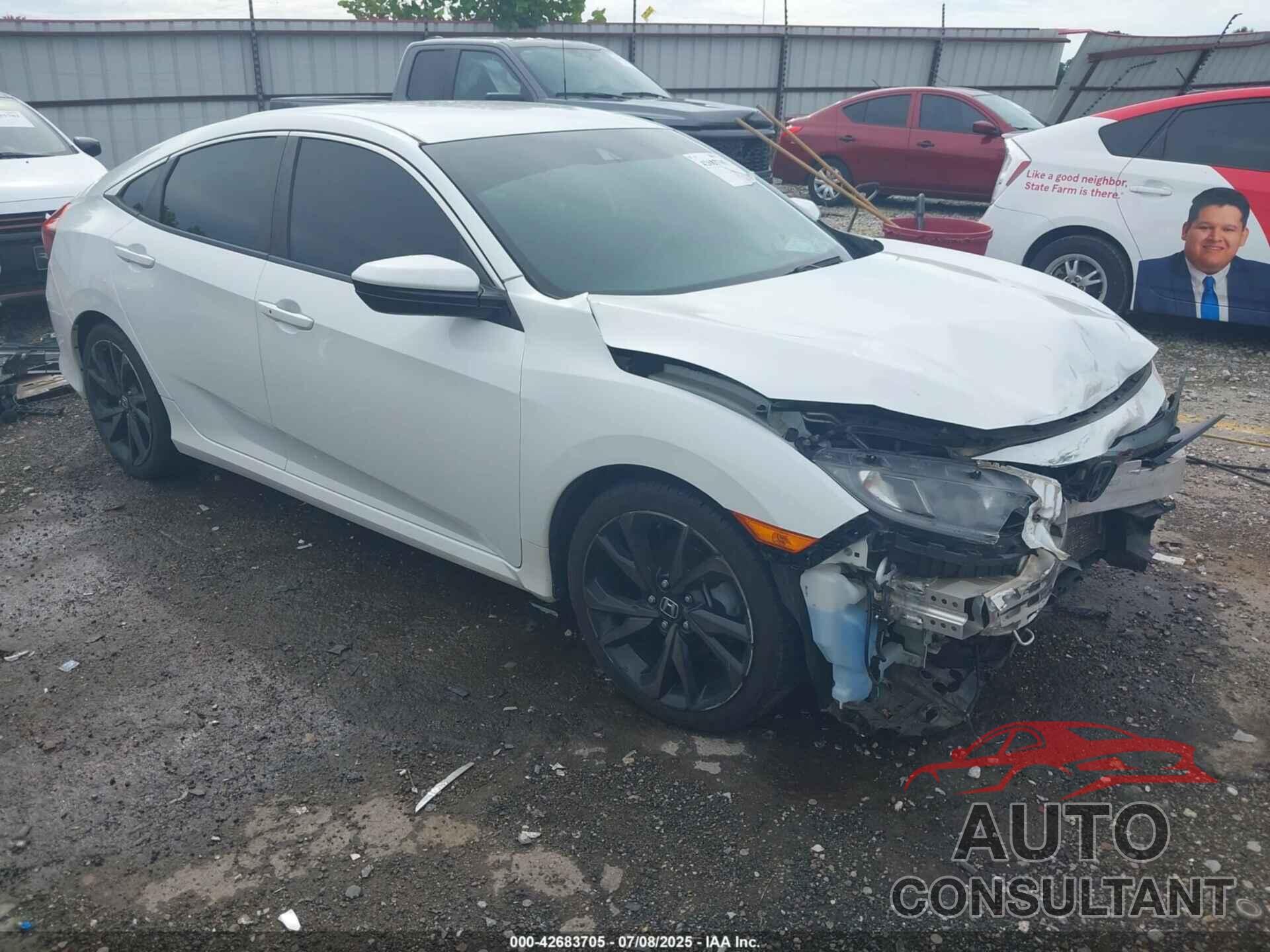 HONDA CIVIC 2019 - 19XFC2F81KE019306