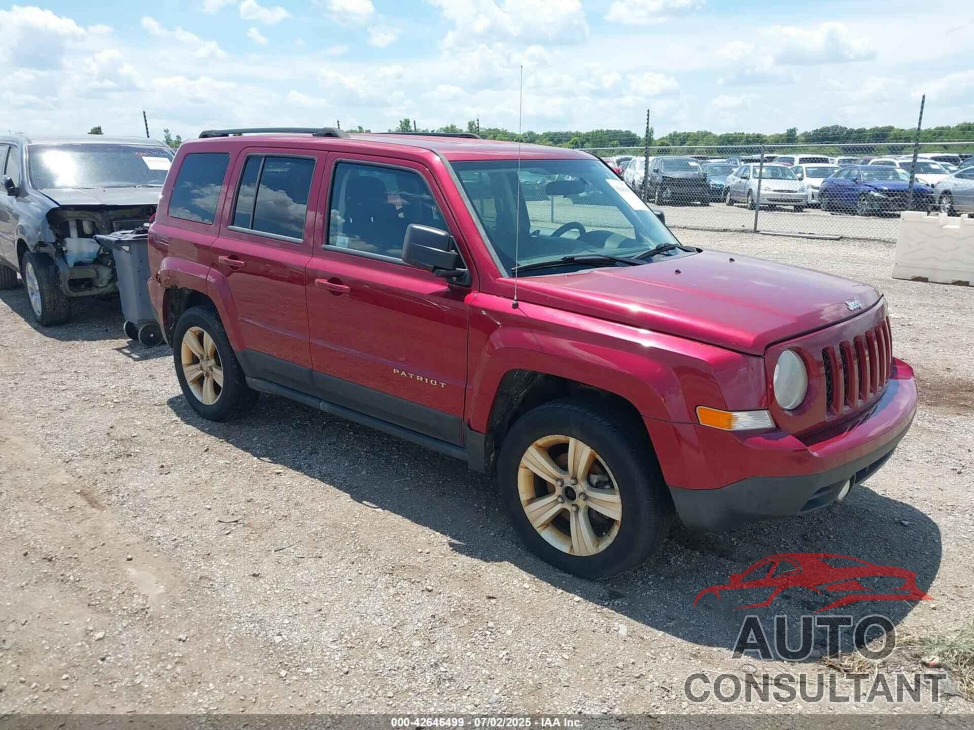 JEEP PATRIOT 2012 - 1C4NJRBB2CD524902