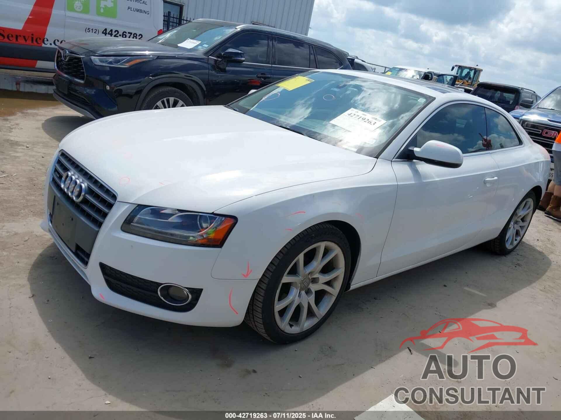 AUDI A5 2012 - WAULFAFR8CA005112