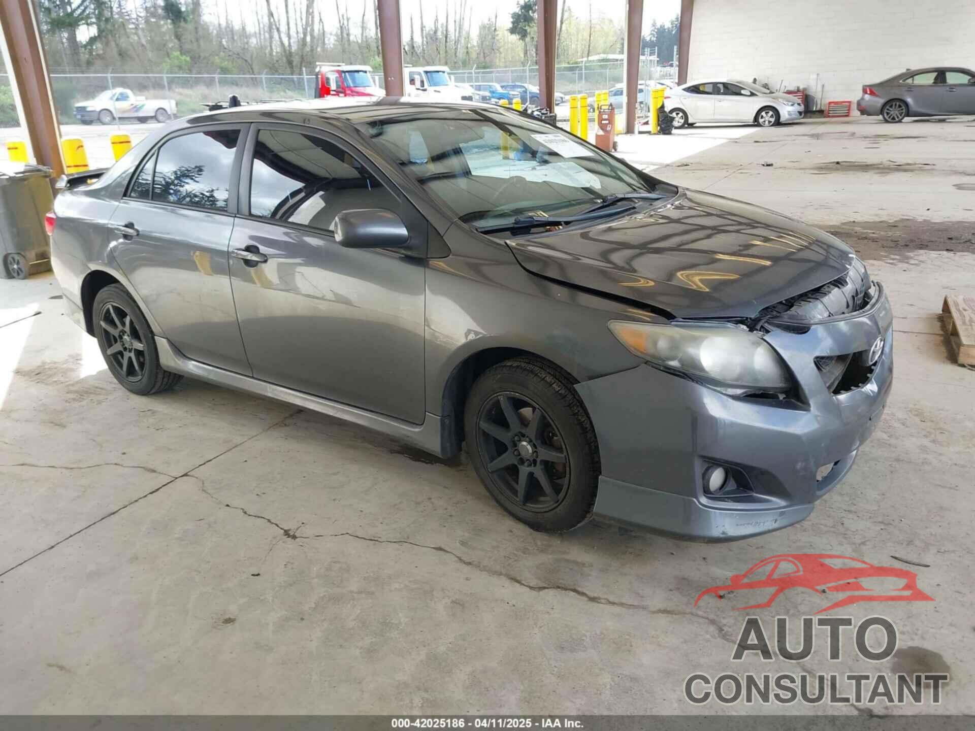 TOYOTA COROLLA 2009 - 1NXBU40E29Z028660