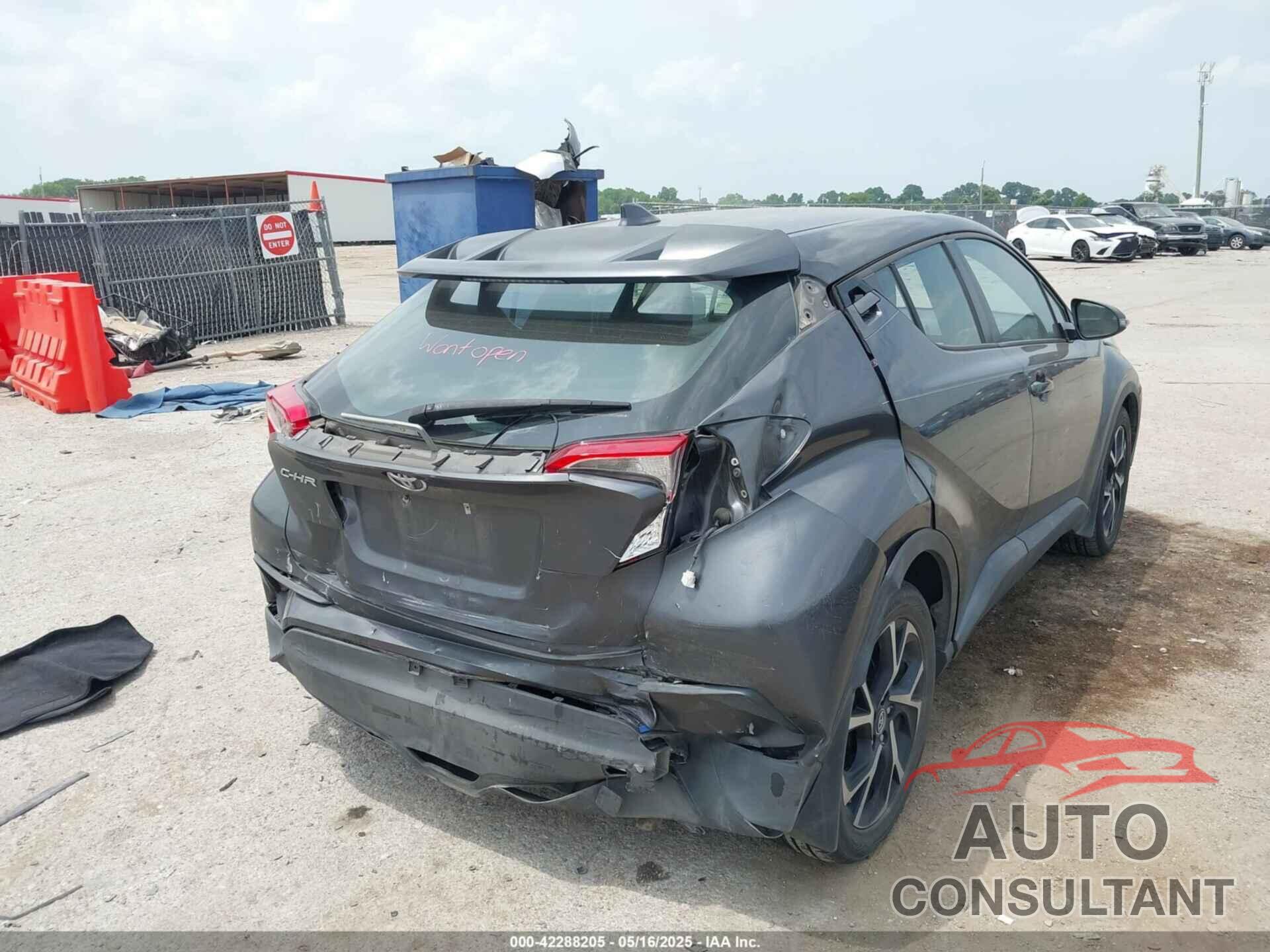 TOYOTA C-HR 2018 - NMTKHMBX5JR031048