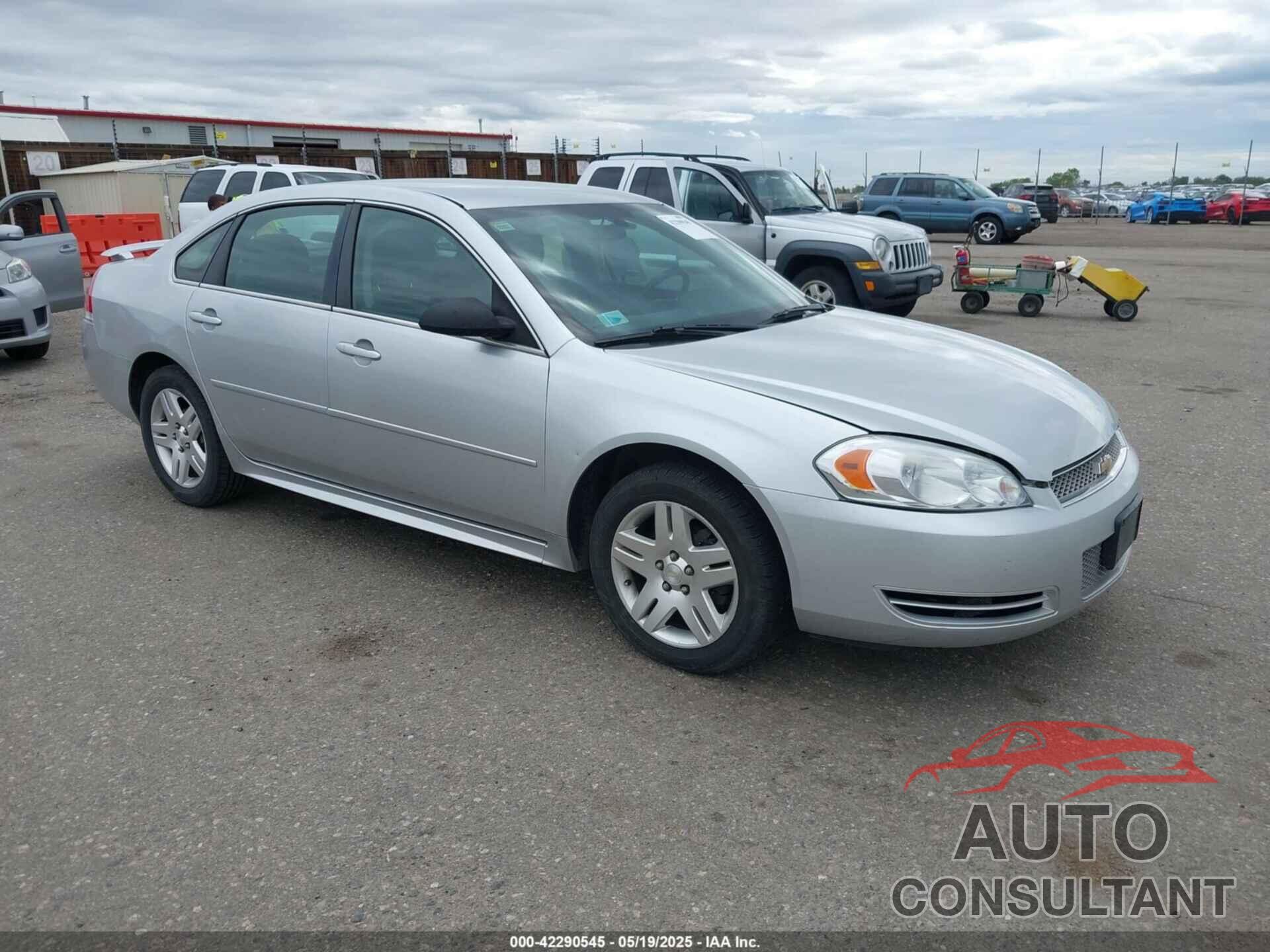 CHEVROLET IMPALA 2012 - 2G1WG5E38C1270410