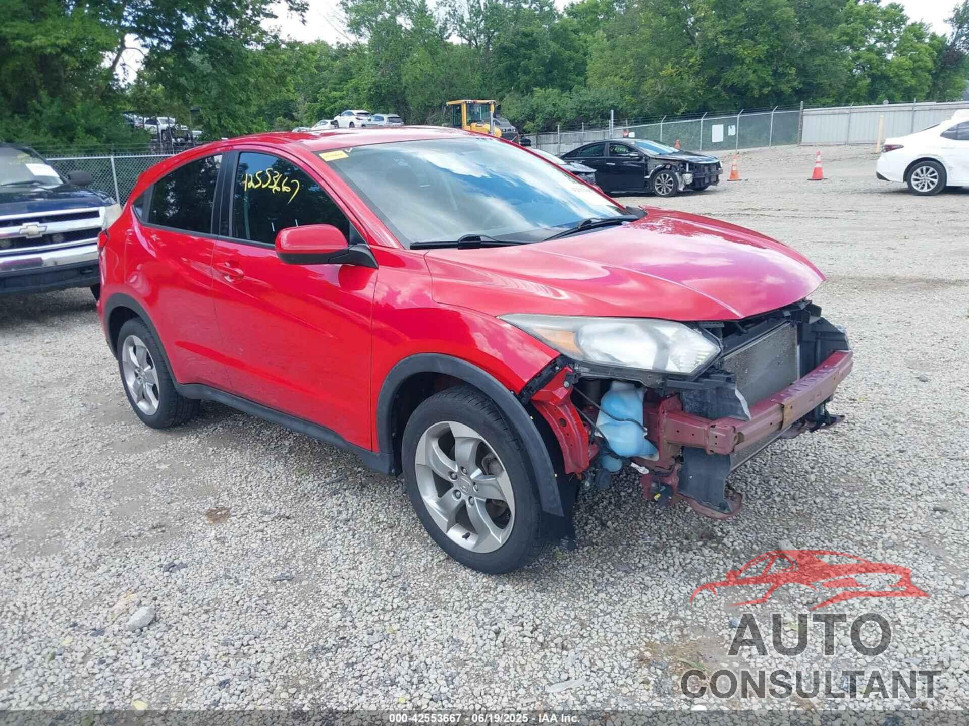 HONDA HR-V 2017 - 3CZRU6H31HM709696