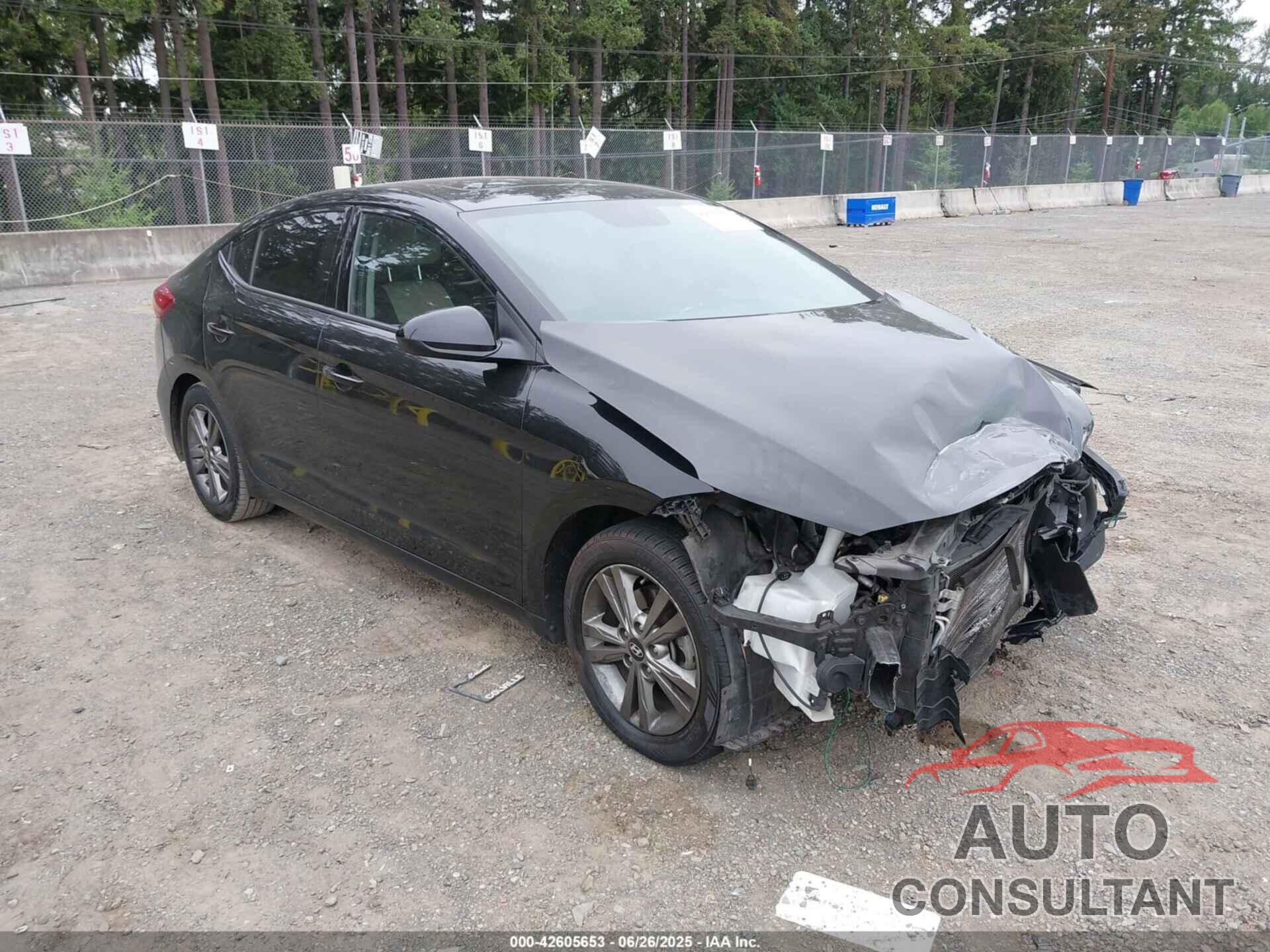 HYUNDAI ELANTRA 2018 - 5NPD84LF6JH265981