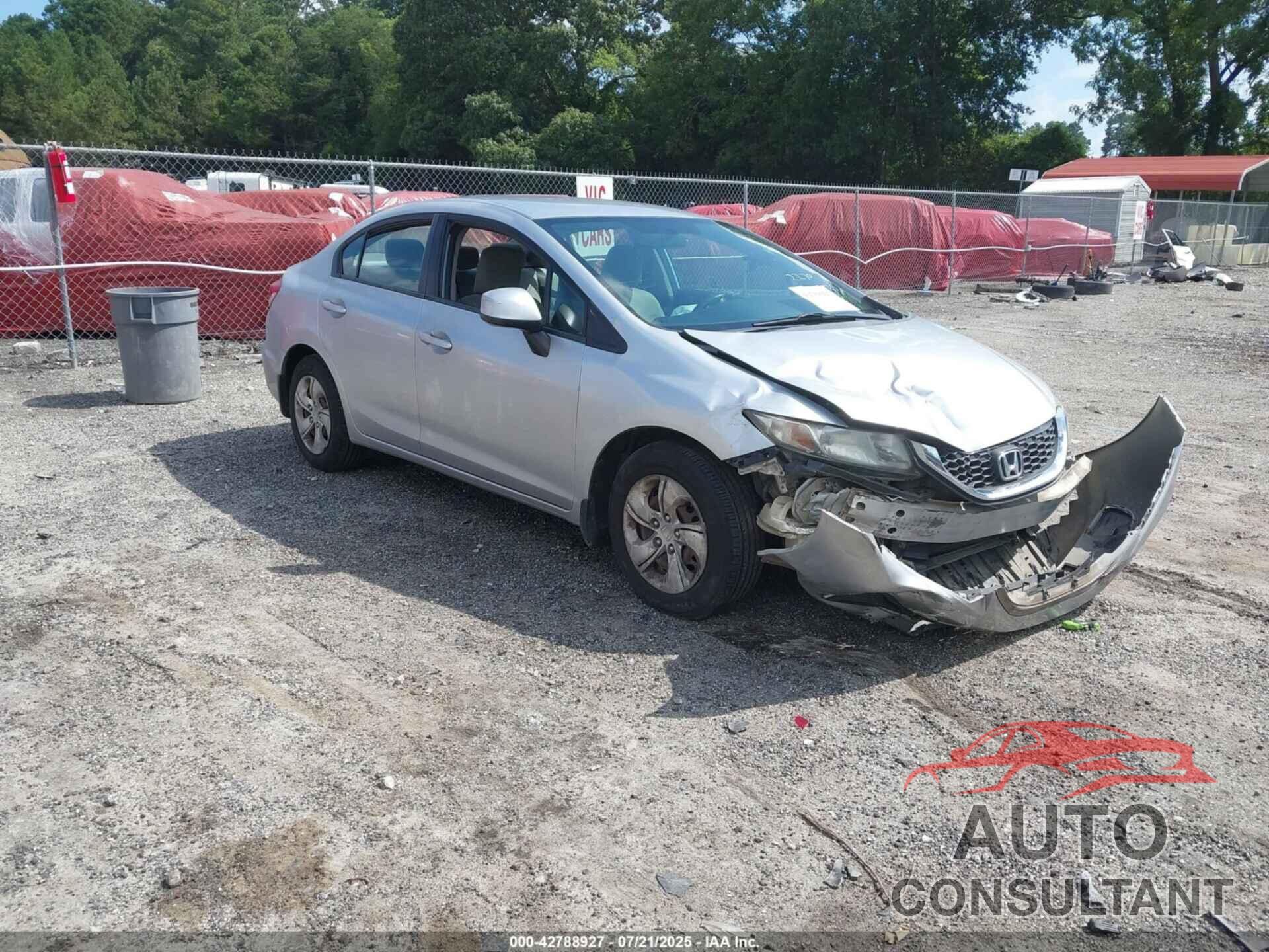 HONDA CIVIC 2013 - 2HGFB2F50DH570280