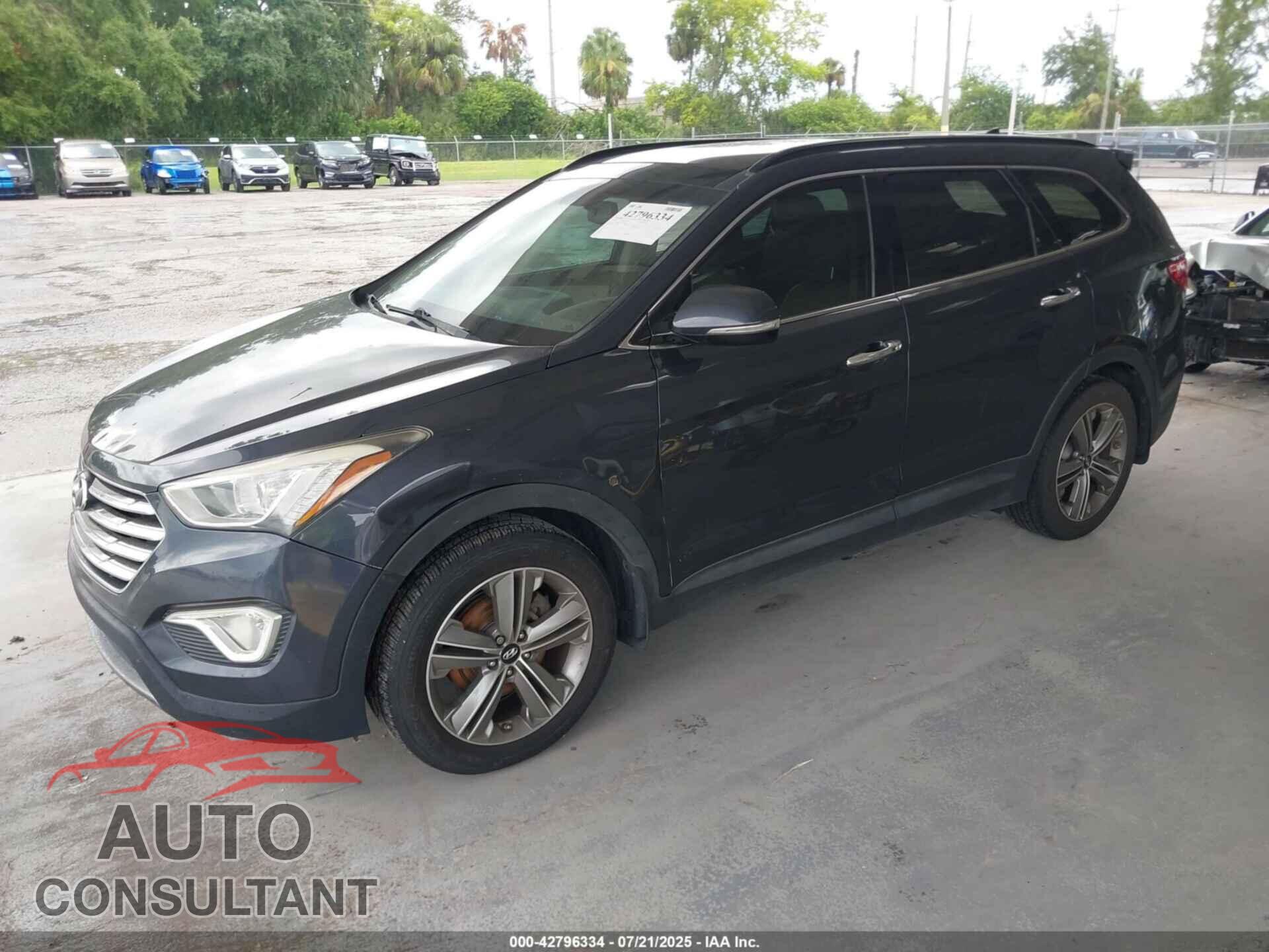 HYUNDAI SANTA FE 2013 - KM8SR4HF6DU007740