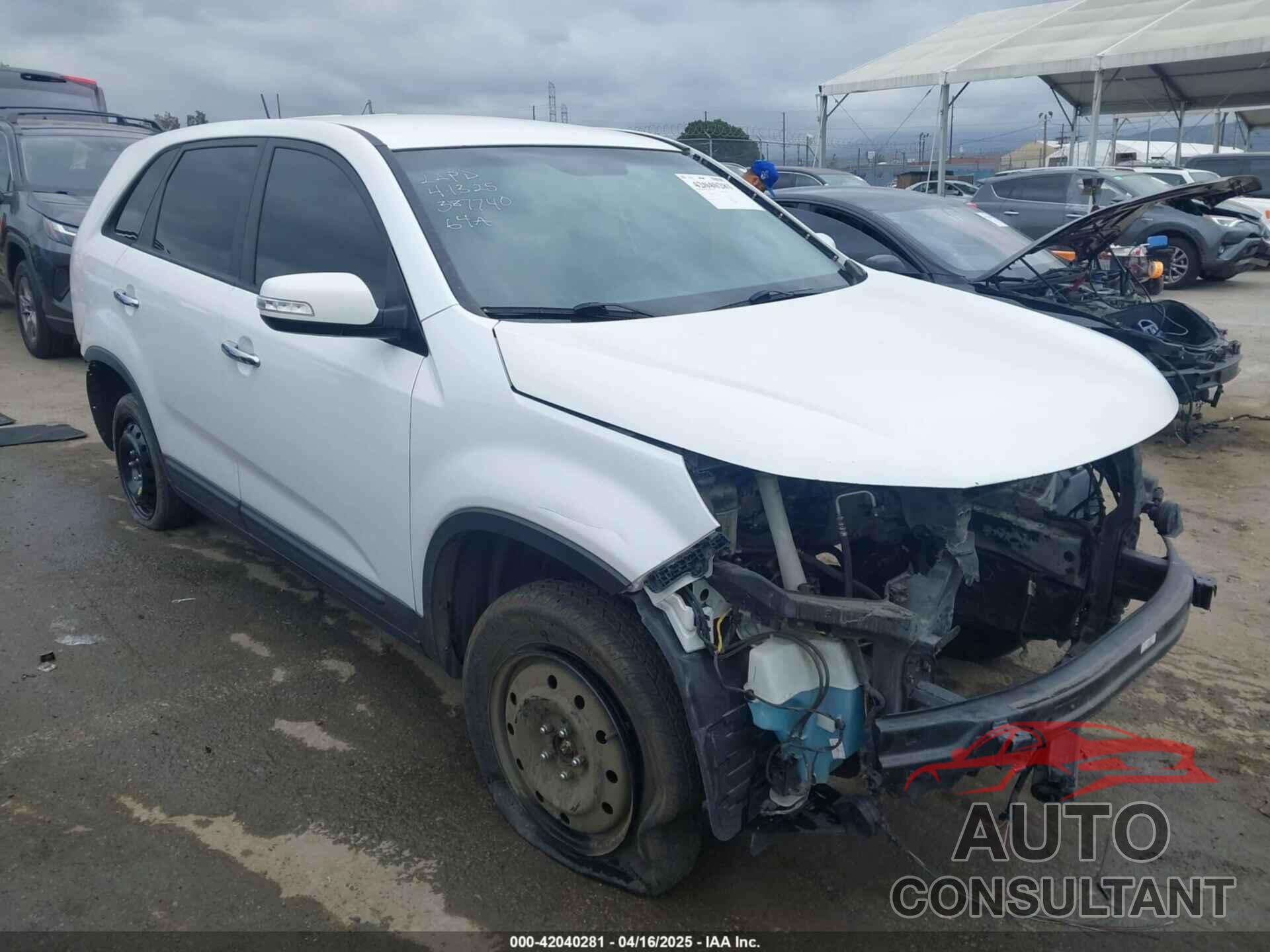 KIA SORENTO 2014 - 5XYKT3A66EG486609