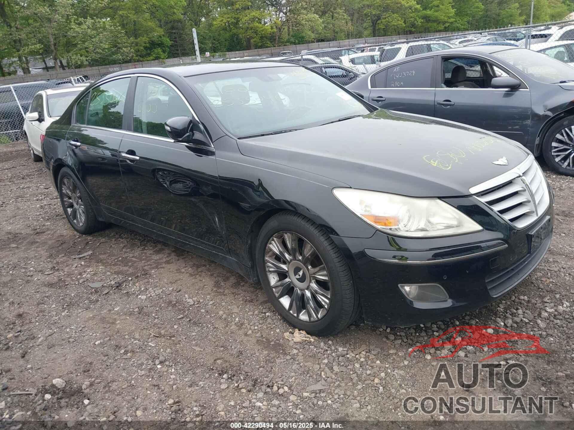 HYUNDAI GENESIS 2009 - KMHGC46E29U039285
