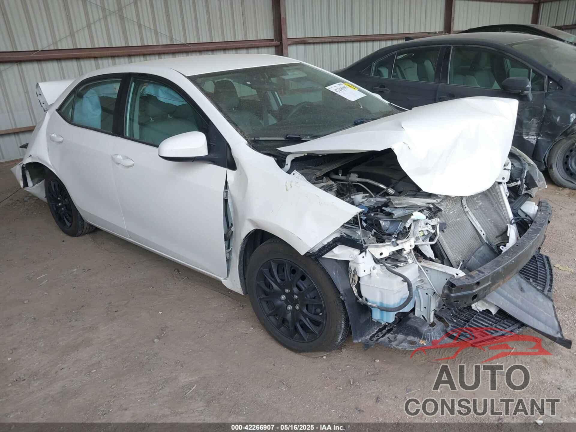 TOYOTA COROLLA 2016 - 2T1BURHE0GC703390