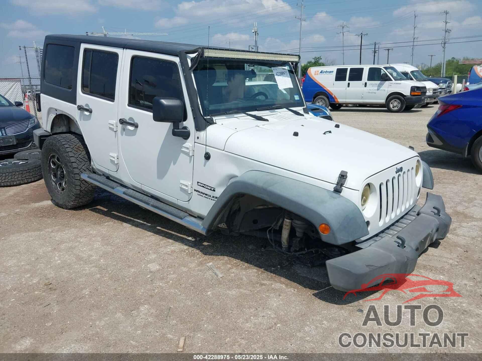 JEEP WRANGLER UNLIMITED 2012 - 1C4BJWDG7CL273102