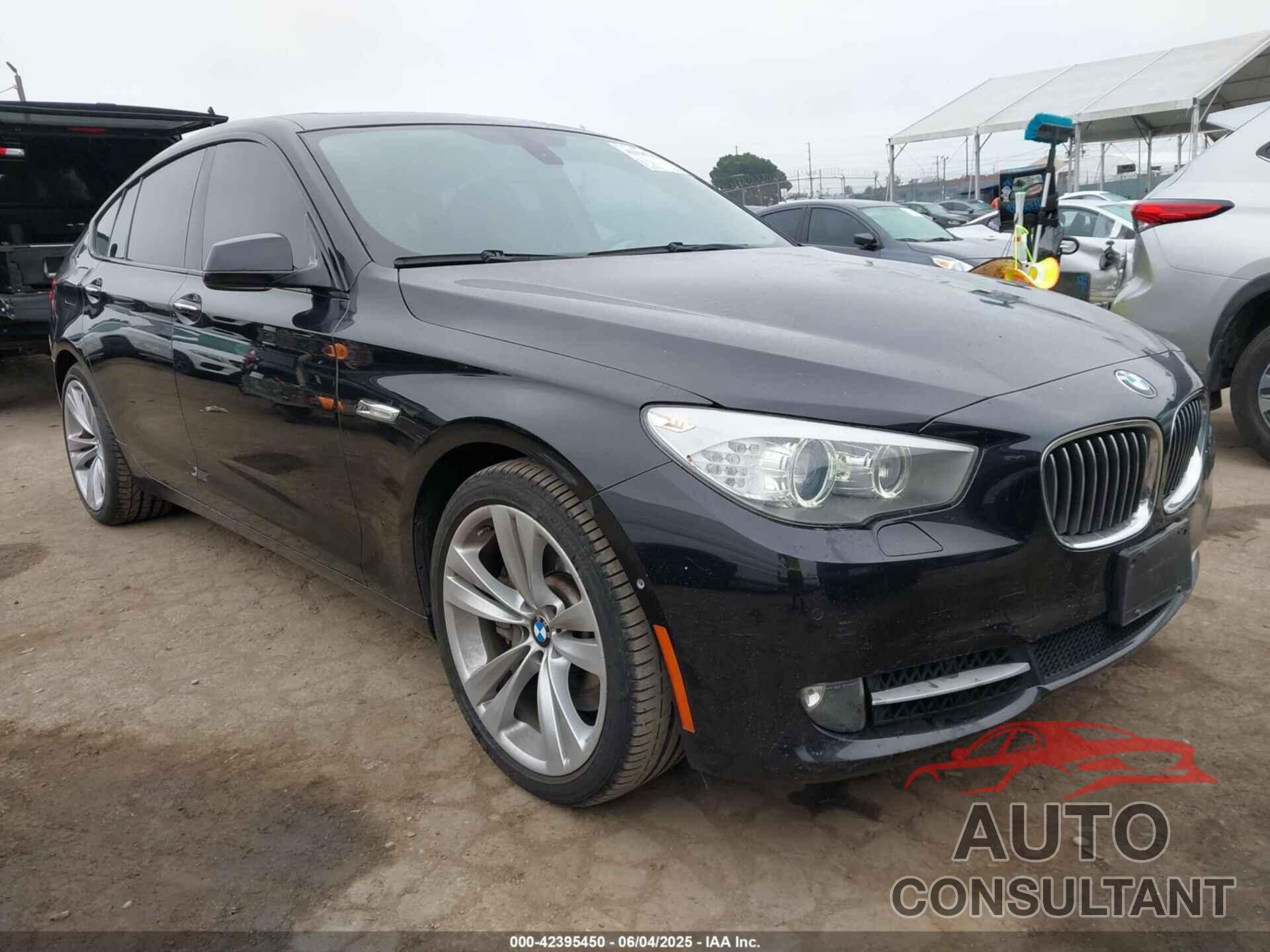 BMW 550I GRAN TURISMO 2010 - WBASN4C54AC208047