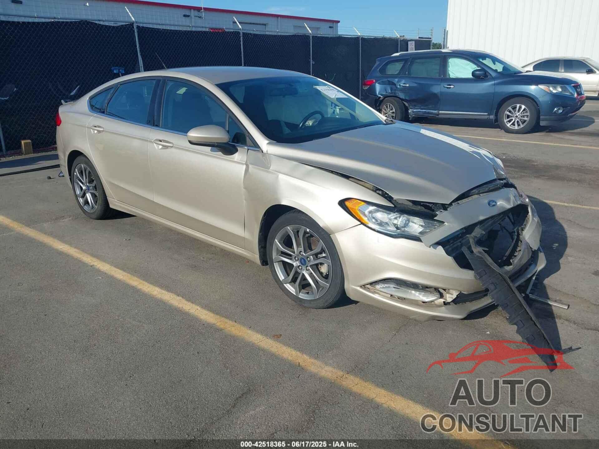 FORD FUSION 2017 - 3FA6P0G73HR392000