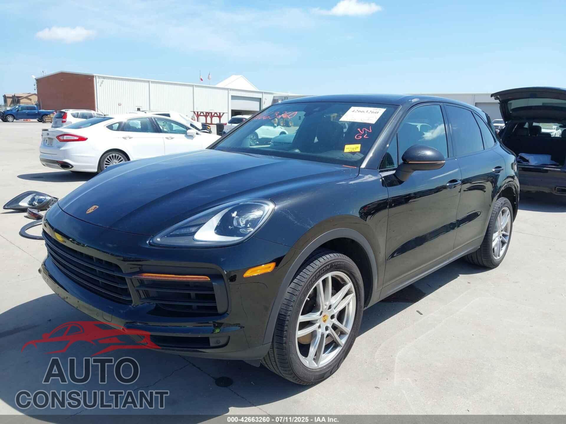 PORSCHE CAYENNE 2020 - WP1AA2AY1LDA09125