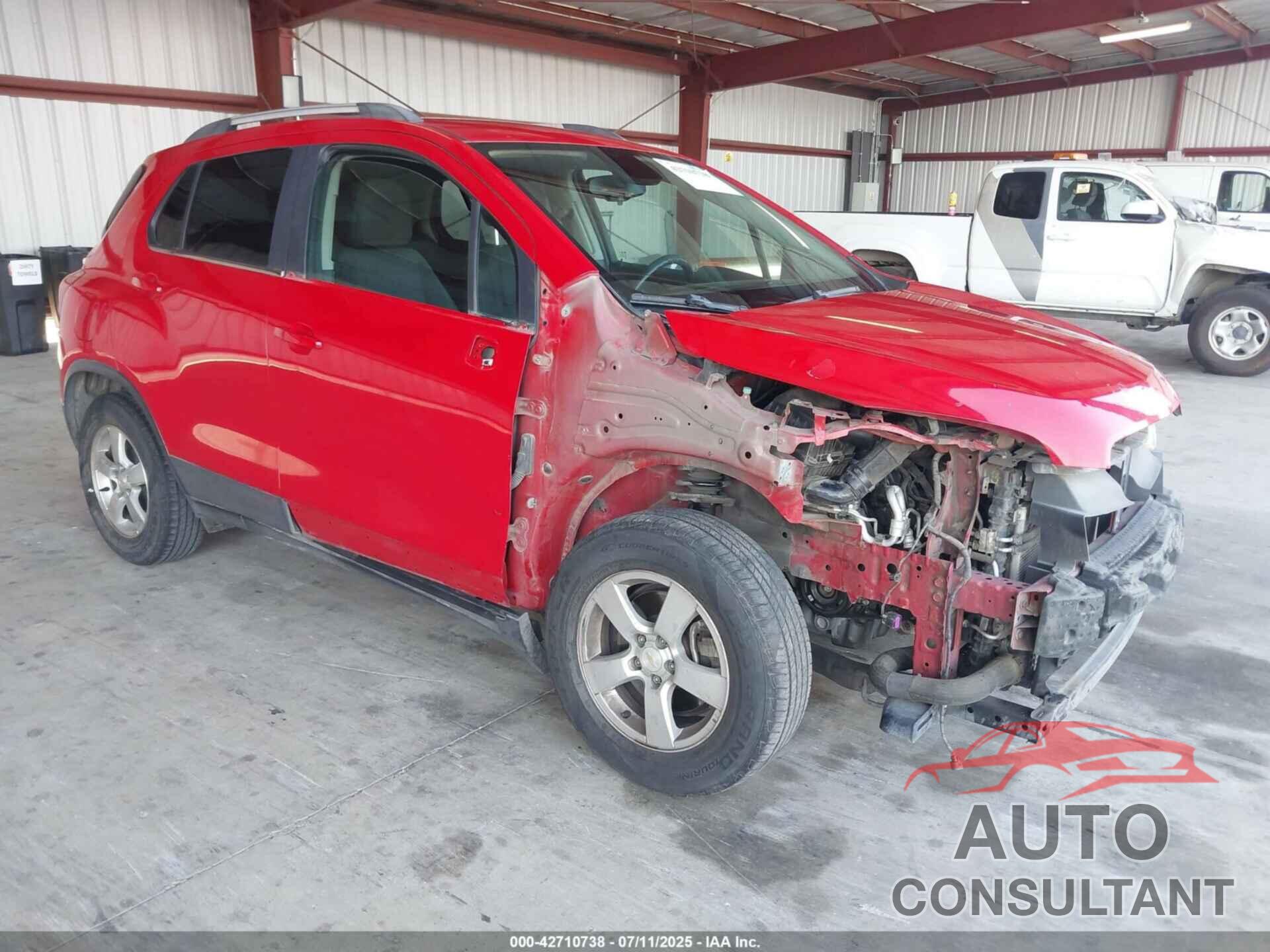 CHEVROLET TRAX 2016 - KL7CJLSB1GB548627