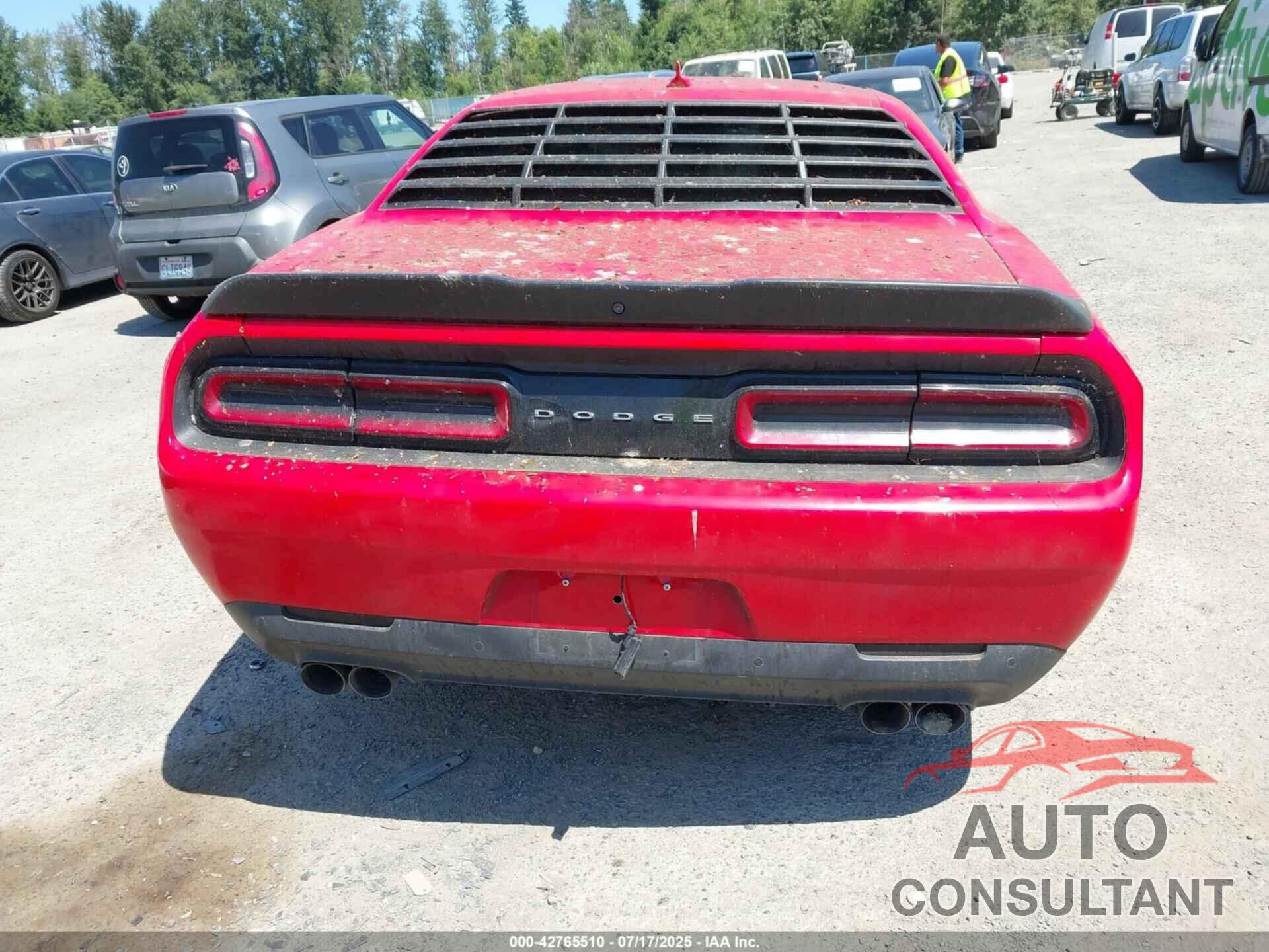 DODGE CHALLENGER 2018 - 2C3CDZAG4JH263143
