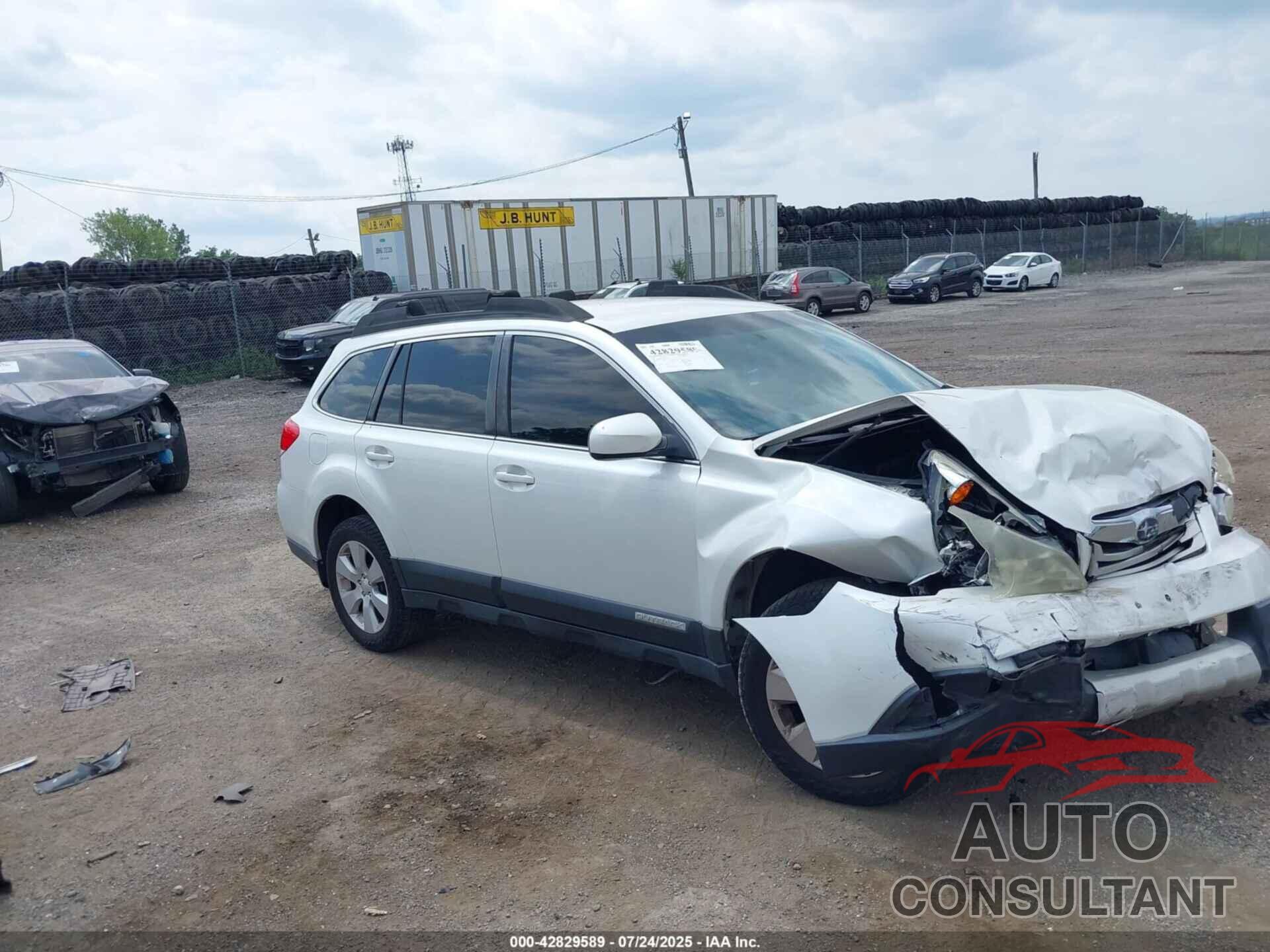 SUBARU OUTBACK 2011 - 4S4BRCCC4B3368118