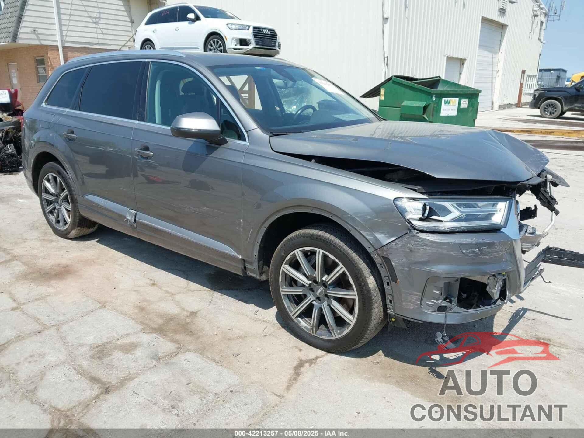 AUDI Q7 2017 - WA1LAAF76HD002032