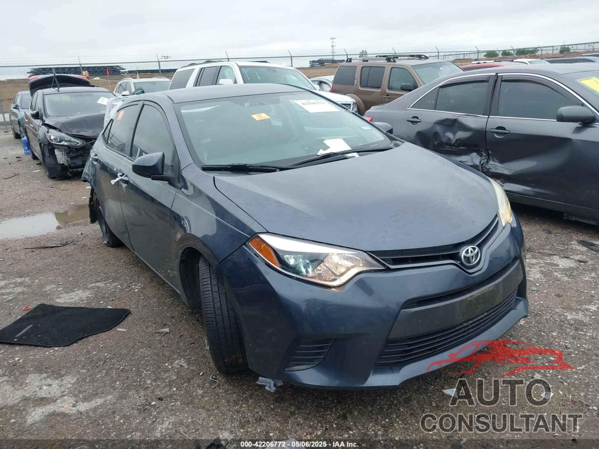 TOYOTA COROLLA 2015 - 5YFBURHE5FP349574