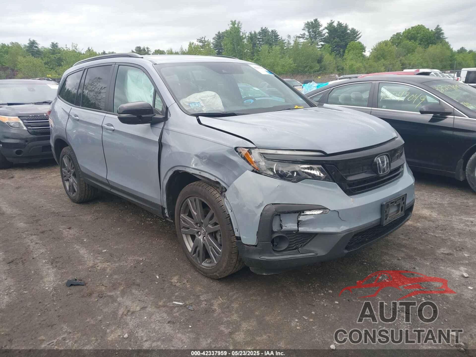 HONDA PILOT 2022 - 5FNYF6H31NB038980
