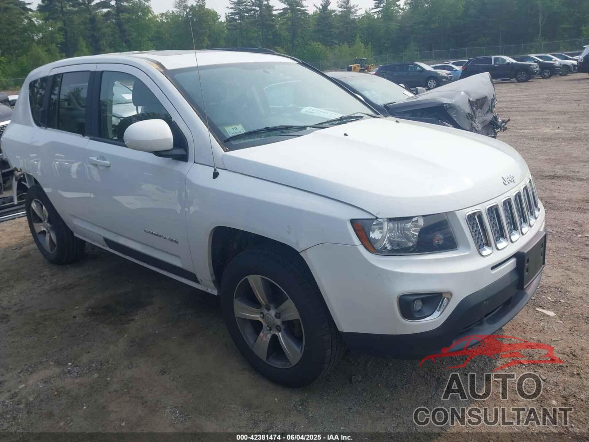 JEEP COMPASS 2016 - 1C4NJDEB6GD653584