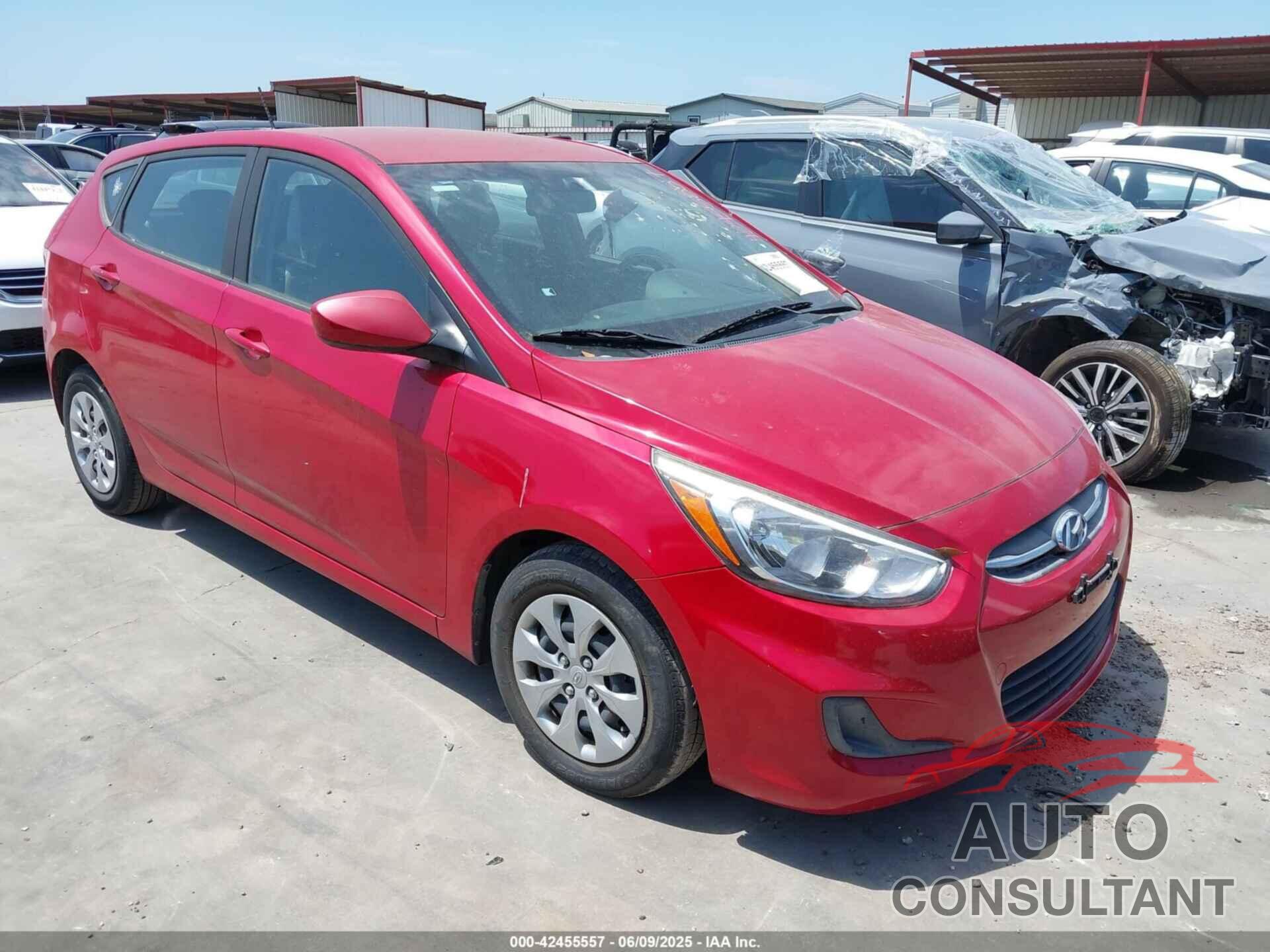 HYUNDAI ACCENT 2017 - KMHCT5AEXHU305260