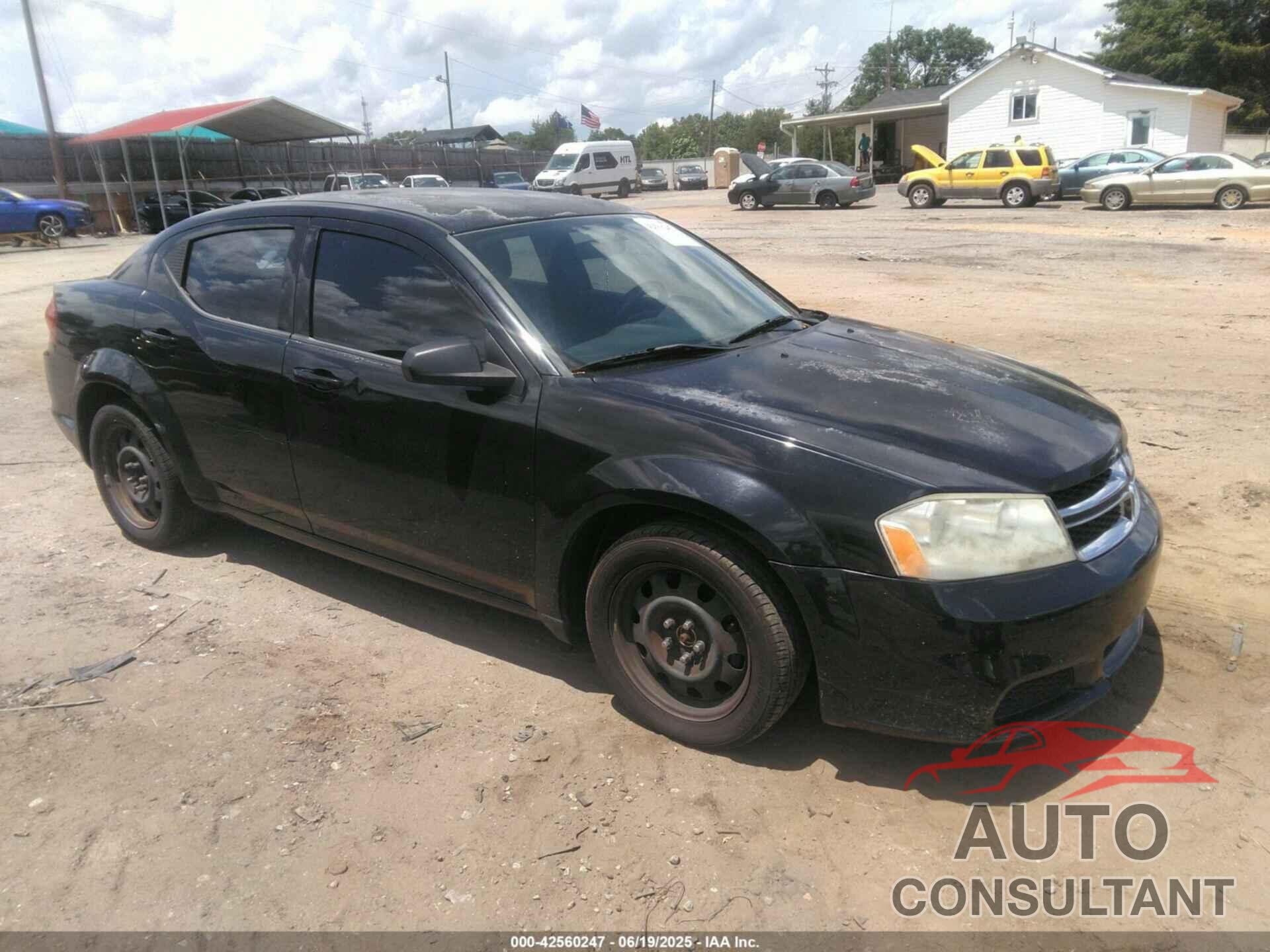 DODGE AVENGER 2012 - 1C3CDZAB6CN294568