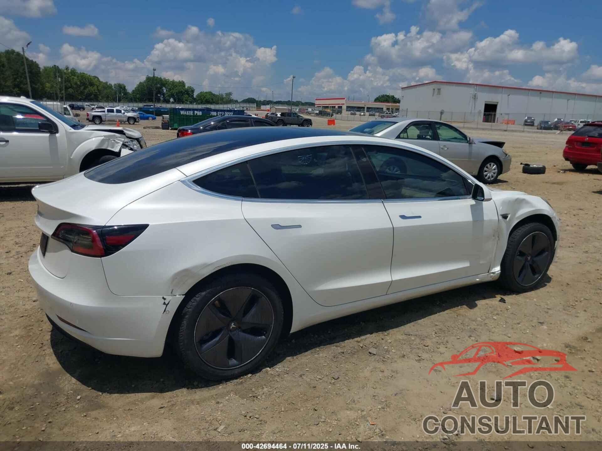 TESLA MODEL 3 2019 - 5YJ3E1EA4KF328323