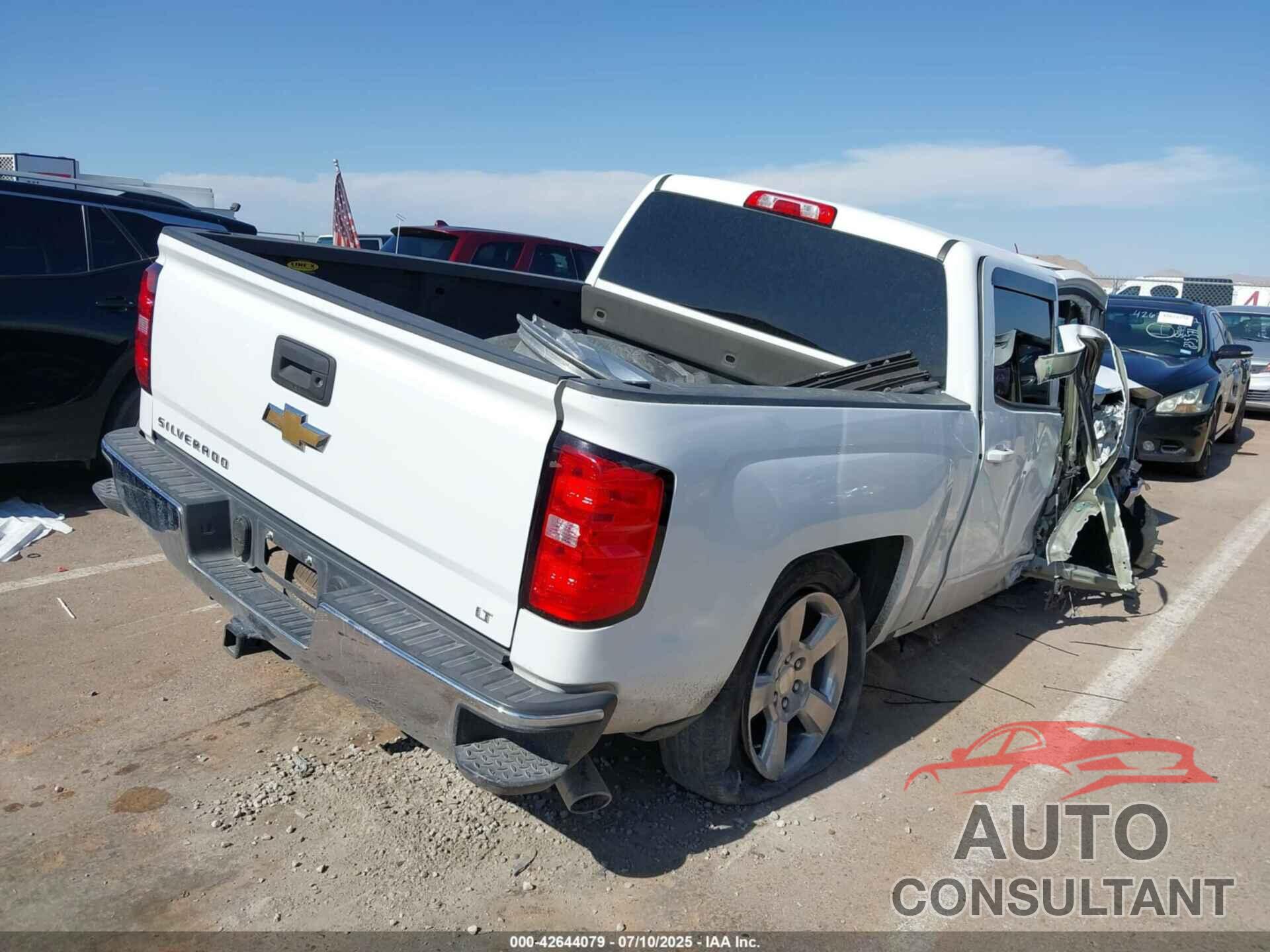 CHEVROLET SILVERADO 1500 2017 - 3GCPCRECXHG310726