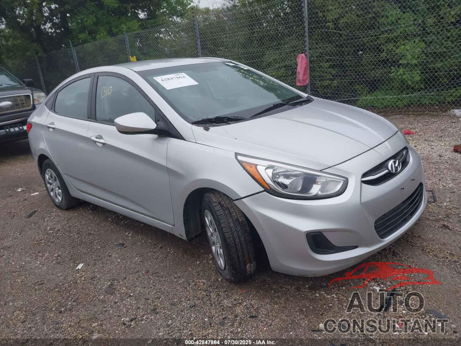 HYUNDAI ACCENT 2015 - KMHCT4AE4FU798683
