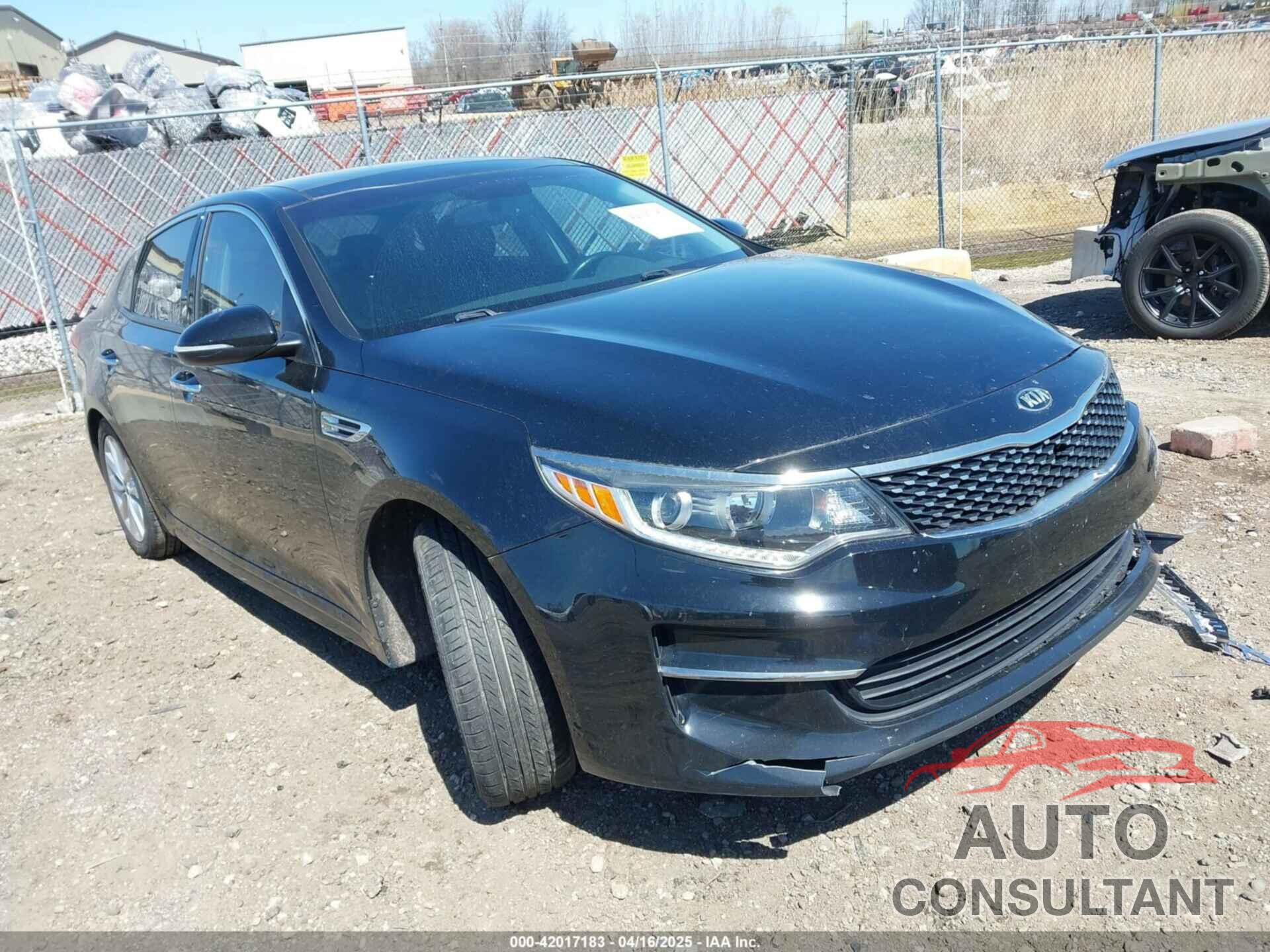 KIA OPTIMA 2018 - 5XXGU4L38JG187309