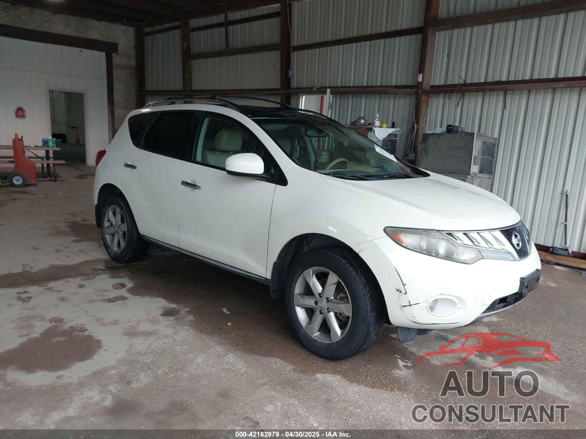 NISSAN MURANO 2010 - JN8AZ1MU1AW018006