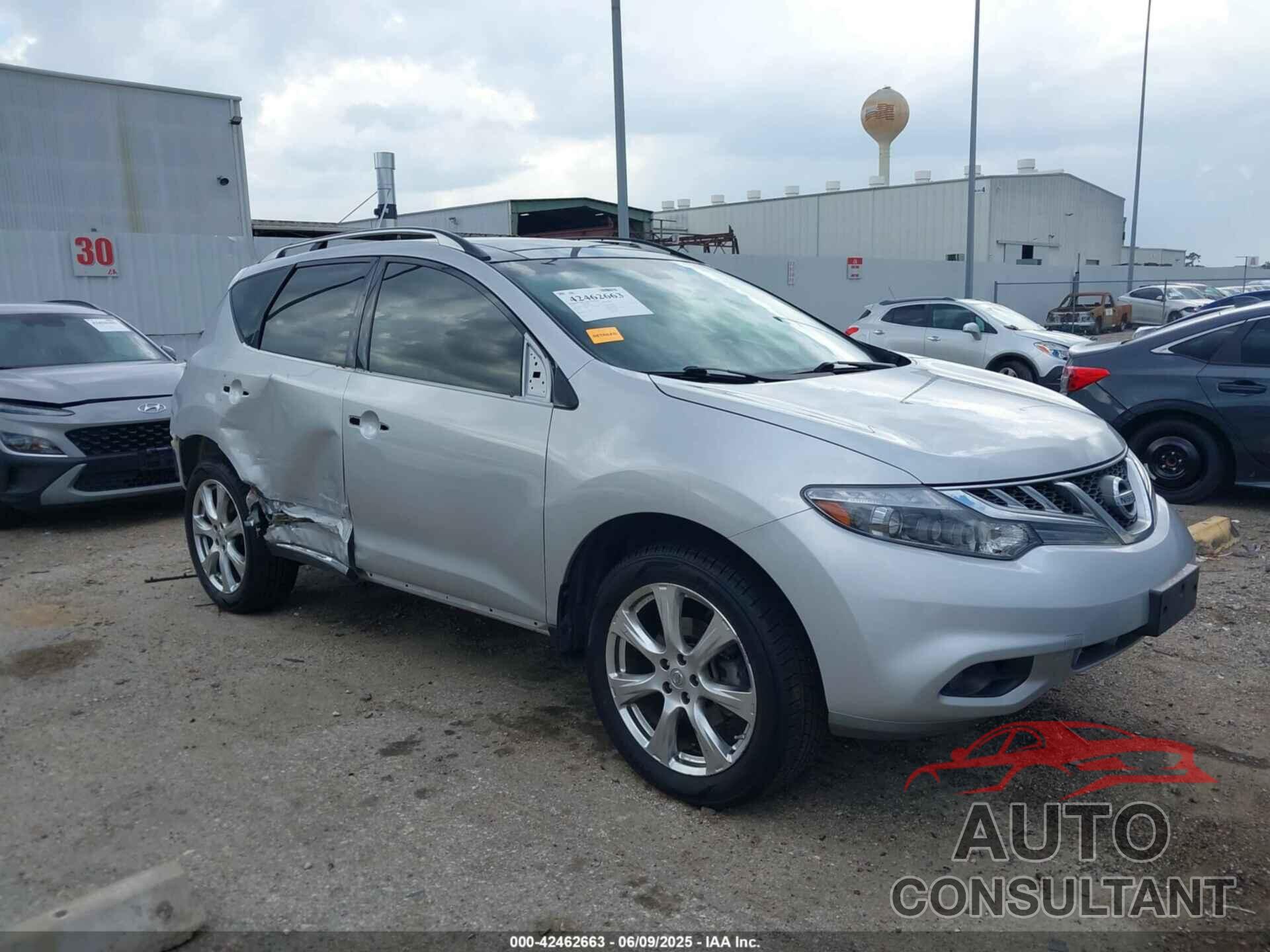 NISSAN MURANO 2013 - JN8AZ1MW1DW311944