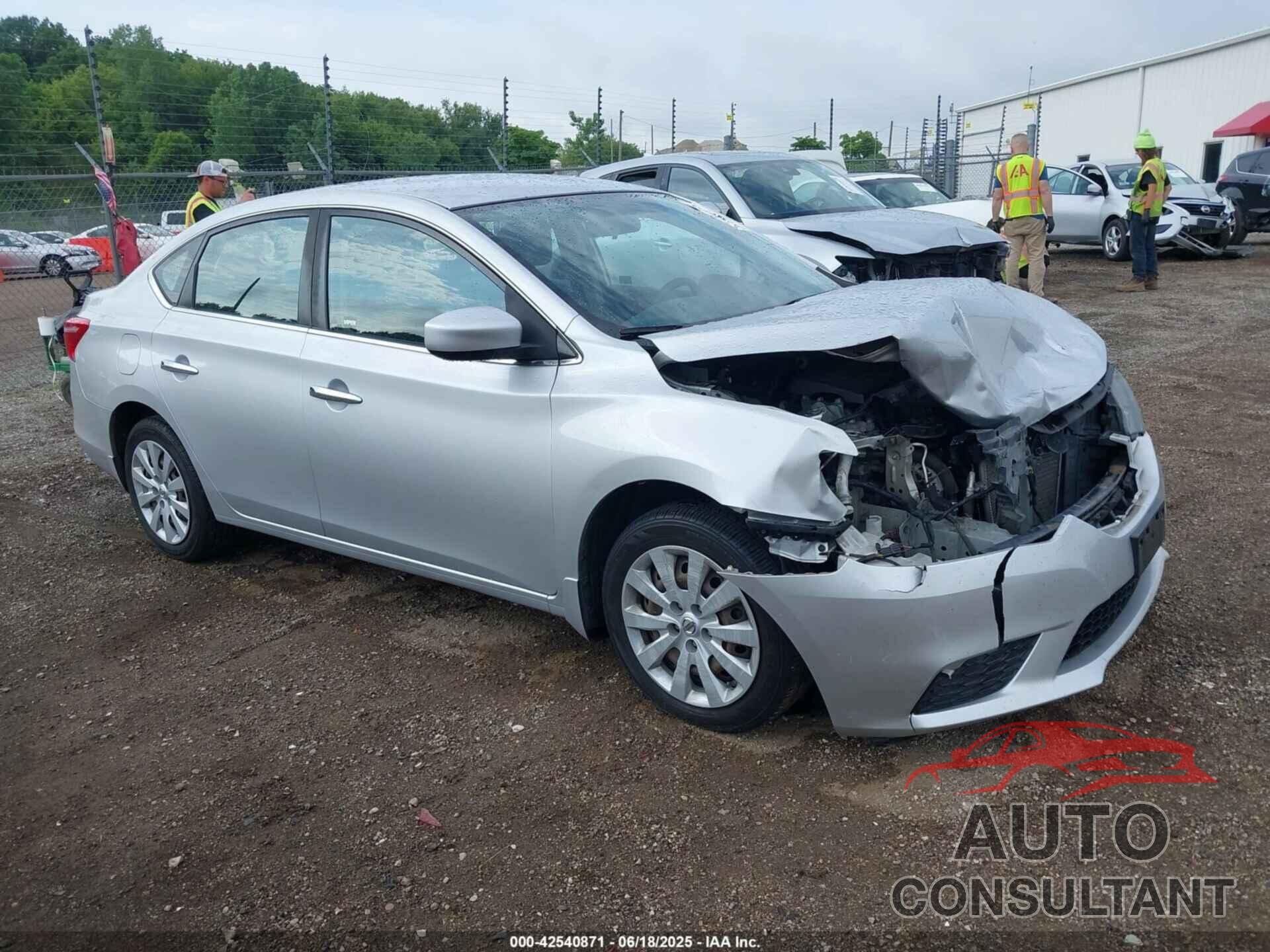 NISSAN SENTRA 2016 - 3N1AB7AP7GY297029