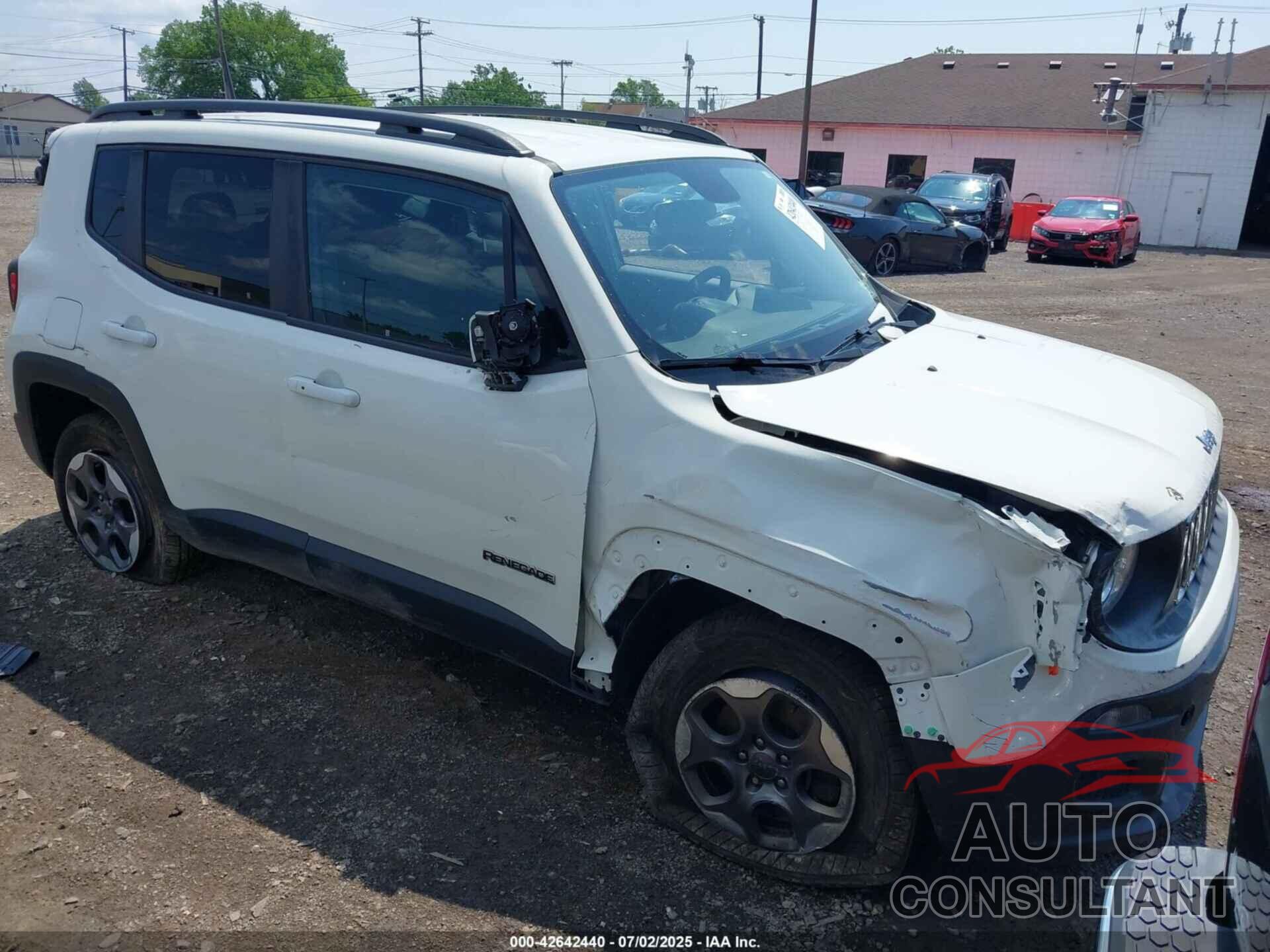 JEEP RENEGADE 2016 - ZACCJBAT7GPE20406