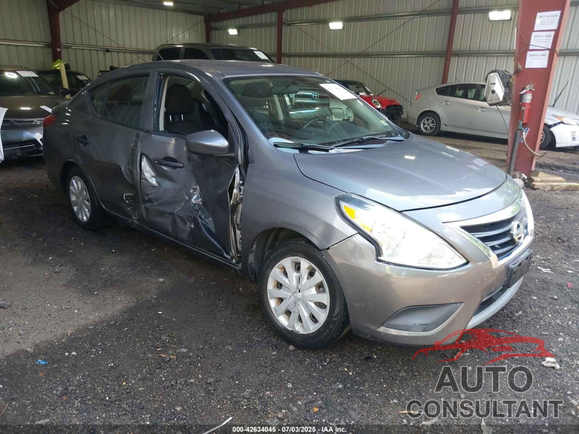 NISSAN VERSA 2019 - 3N1CN7AP7KL820507