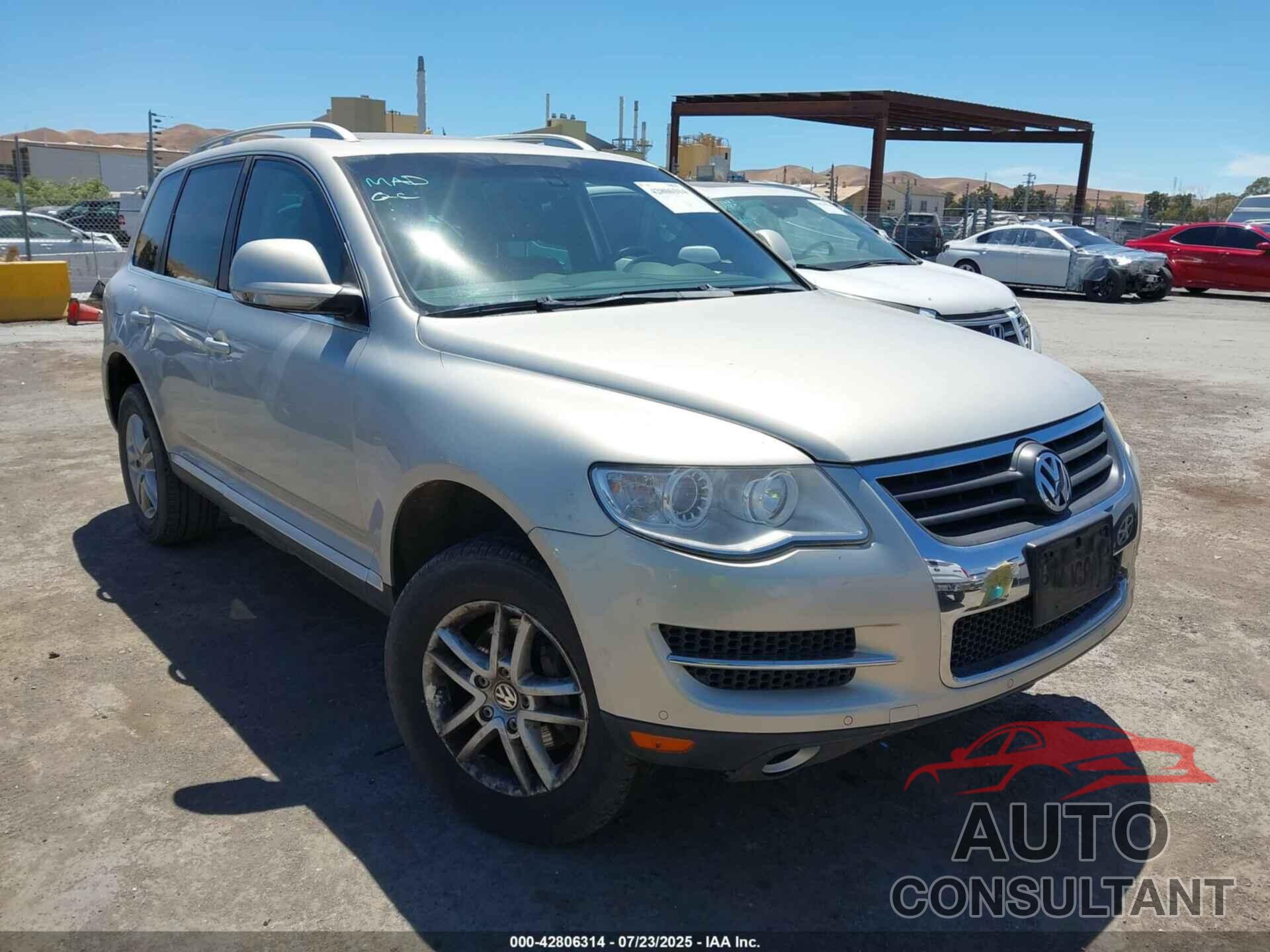 VOLKSWAGEN TOUAREG 2 2009 - WVGBE77LX9D015531