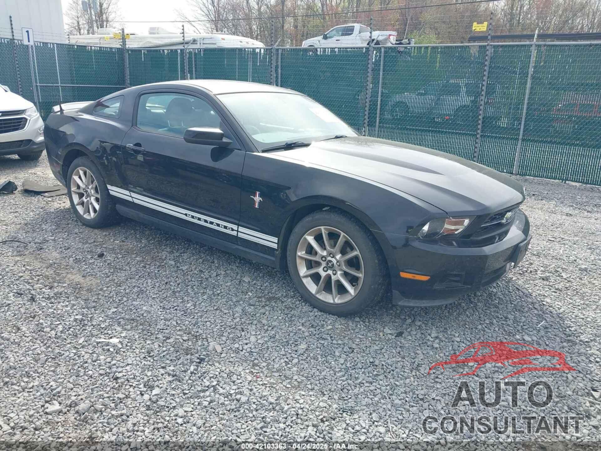 FORD MUSTANG 2010 - 1ZVBP8AN8A5176308