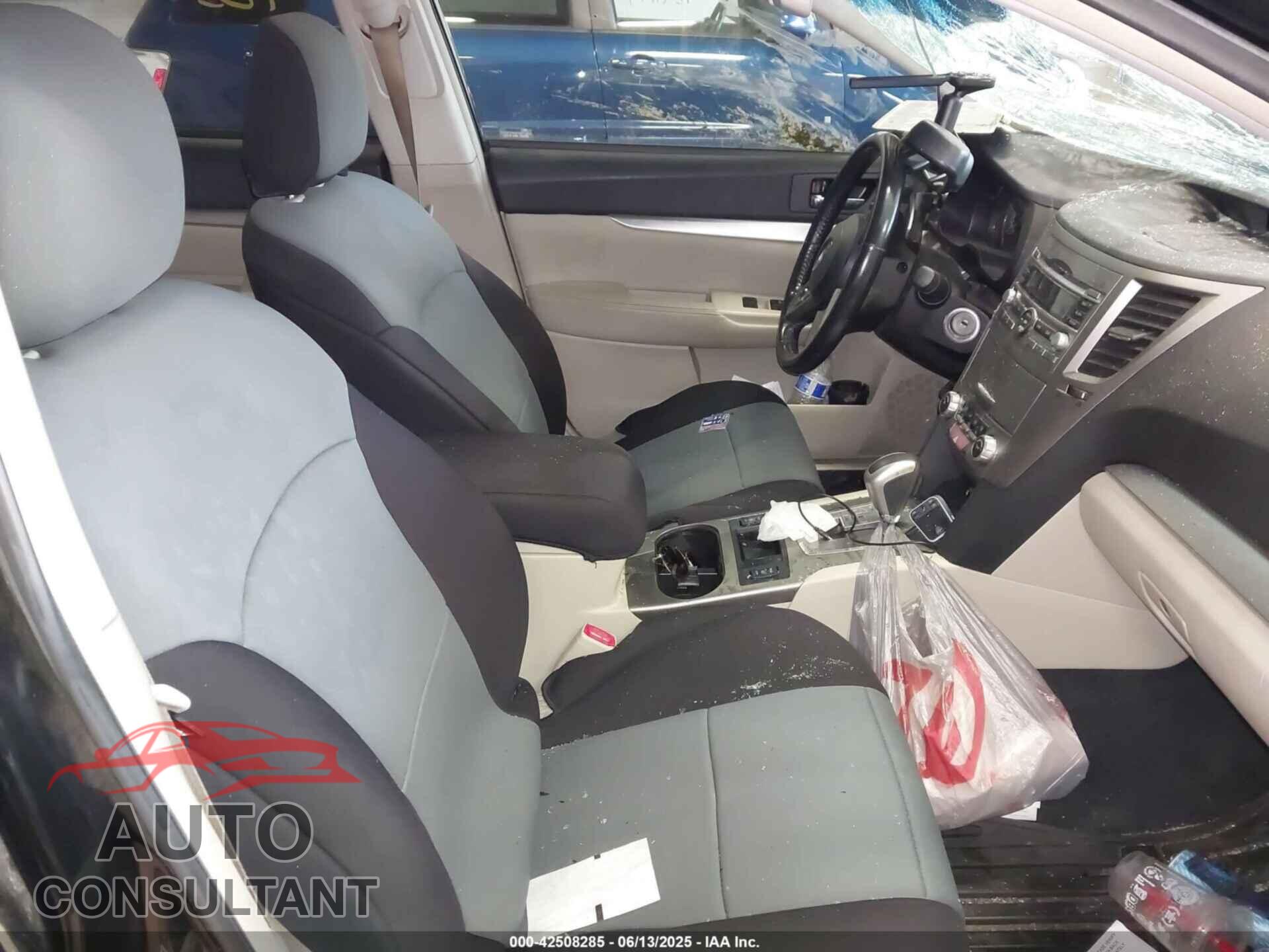 SUBARU OUTBACK 2011 - 4S4BRCCC1B3332287
