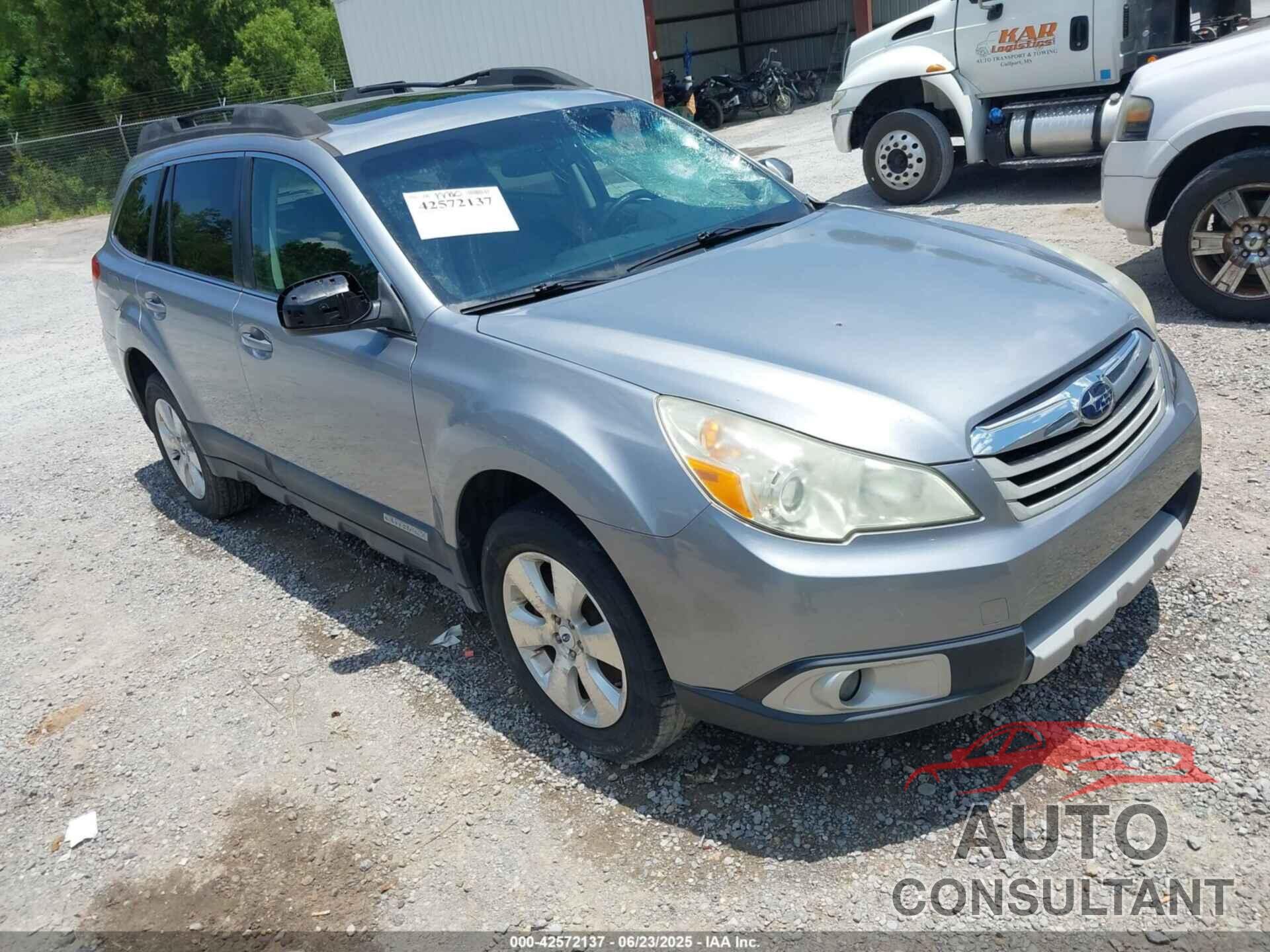 SUBARU OUTBACK 2011 - 4S4BRDLC2B2433821