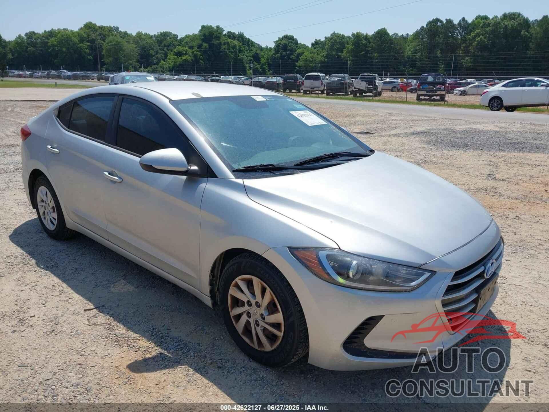 HYUNDAI ELANTRA 2017 - 5NPD74LFXHH200872