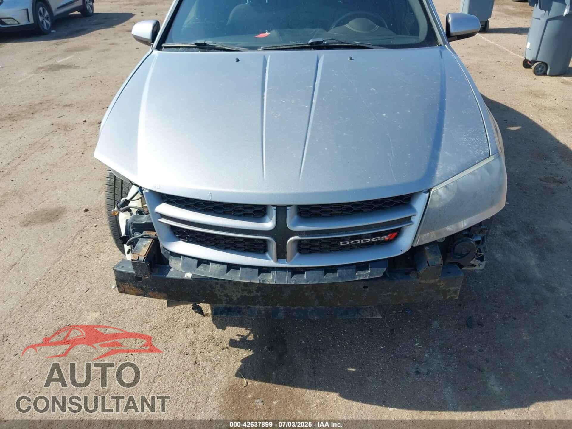 DODGE AVENGER 2013 - 1C3CDZCB5DN548575