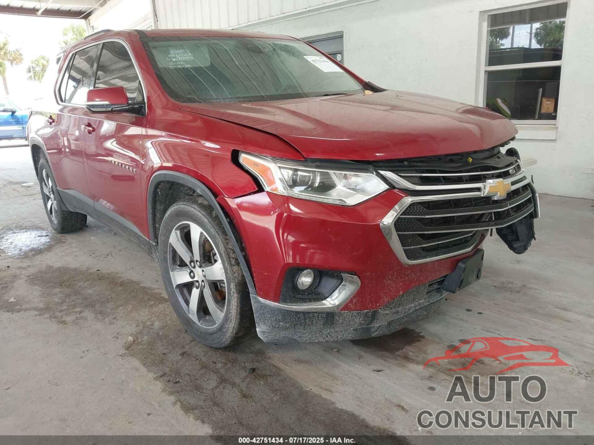 CHEVROLET TRAVERSE 2018 - 1GNEVHKW2JJ136978