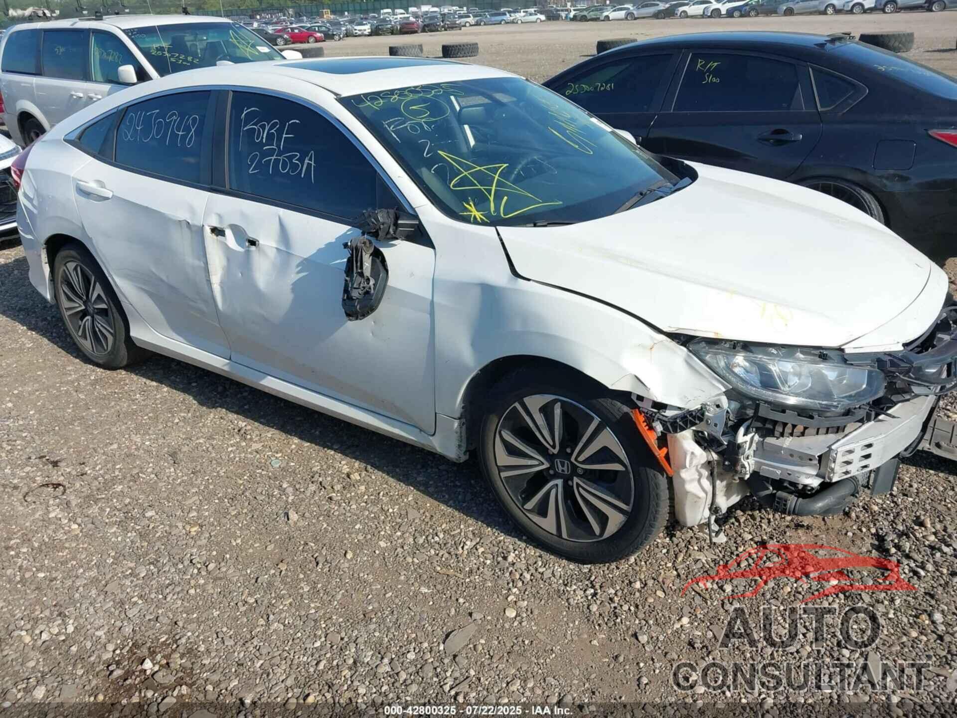 HONDA CIVIC 2018 - JHMFC1F70JX027167