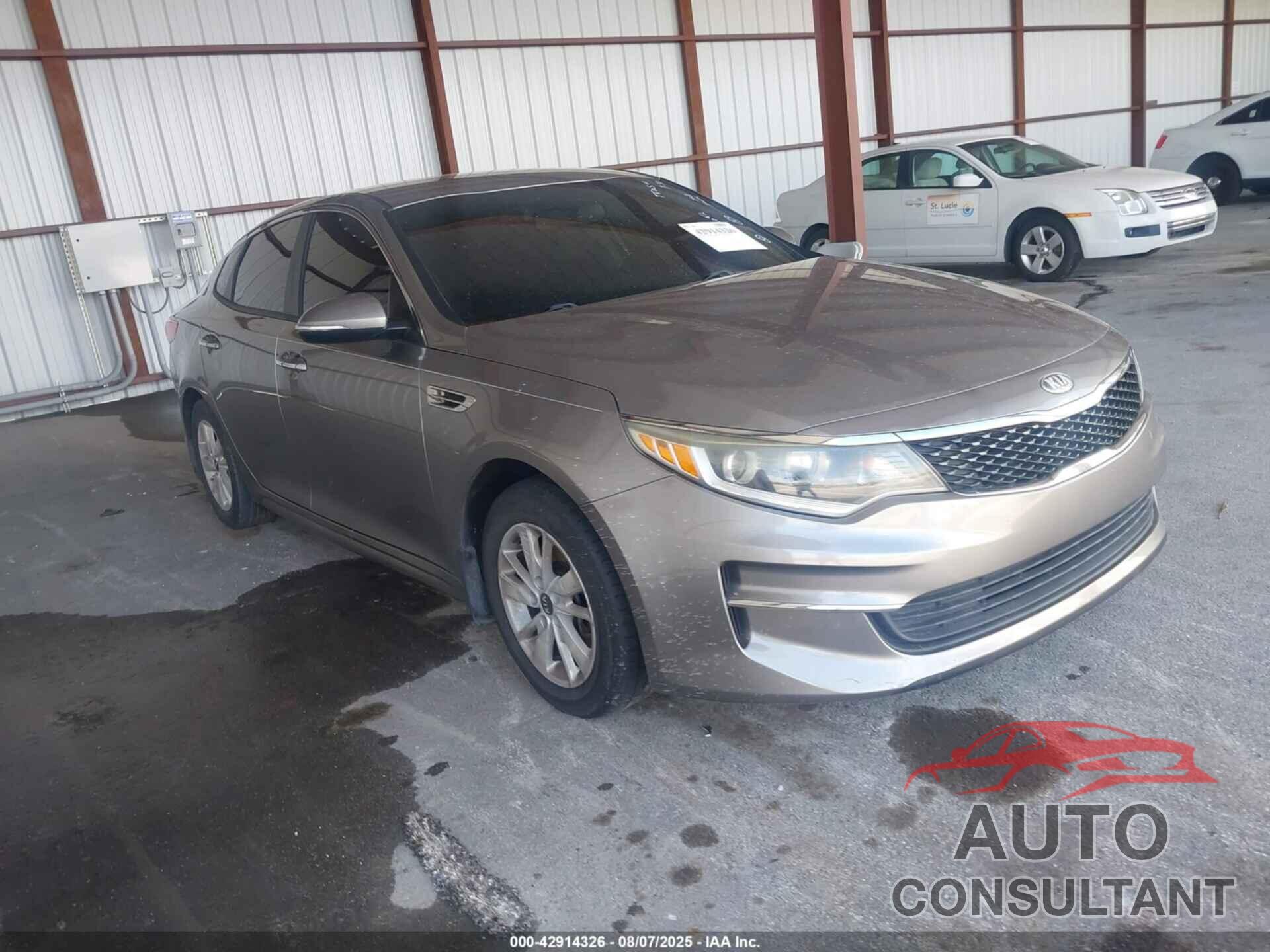 KIA OPTIMA 2018 - 5XXGT4L3XJG225092