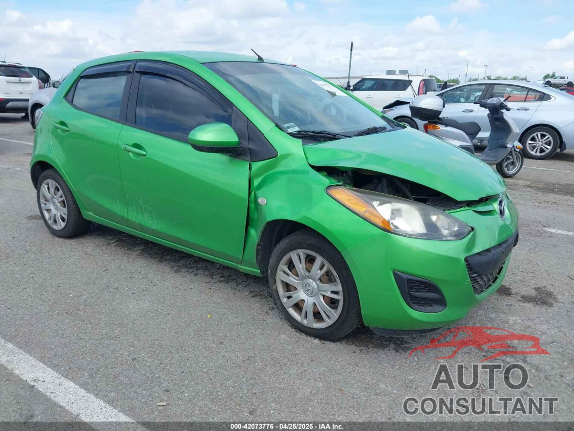 MAZDA MAZDA2 2012 - JM1DE1KY5C0144238