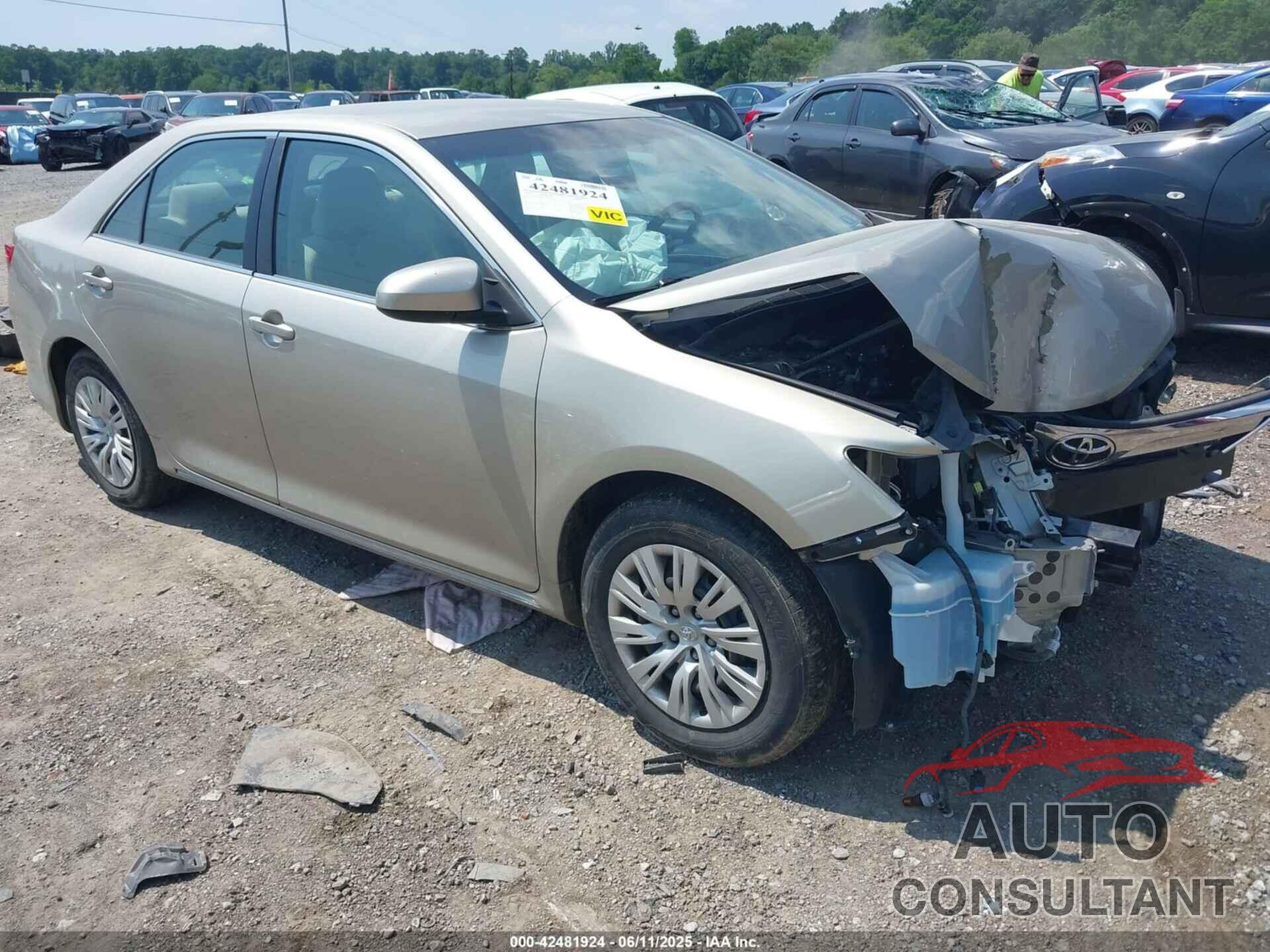 TOYOTA CAMRY 2014 - 4T4BF1FK9ER343848